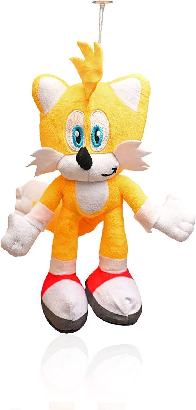 Wiztex Kuscheltier Sonic Plüschtiere Sonic Tails Miles Stofftier Geschenk für Kinder DE