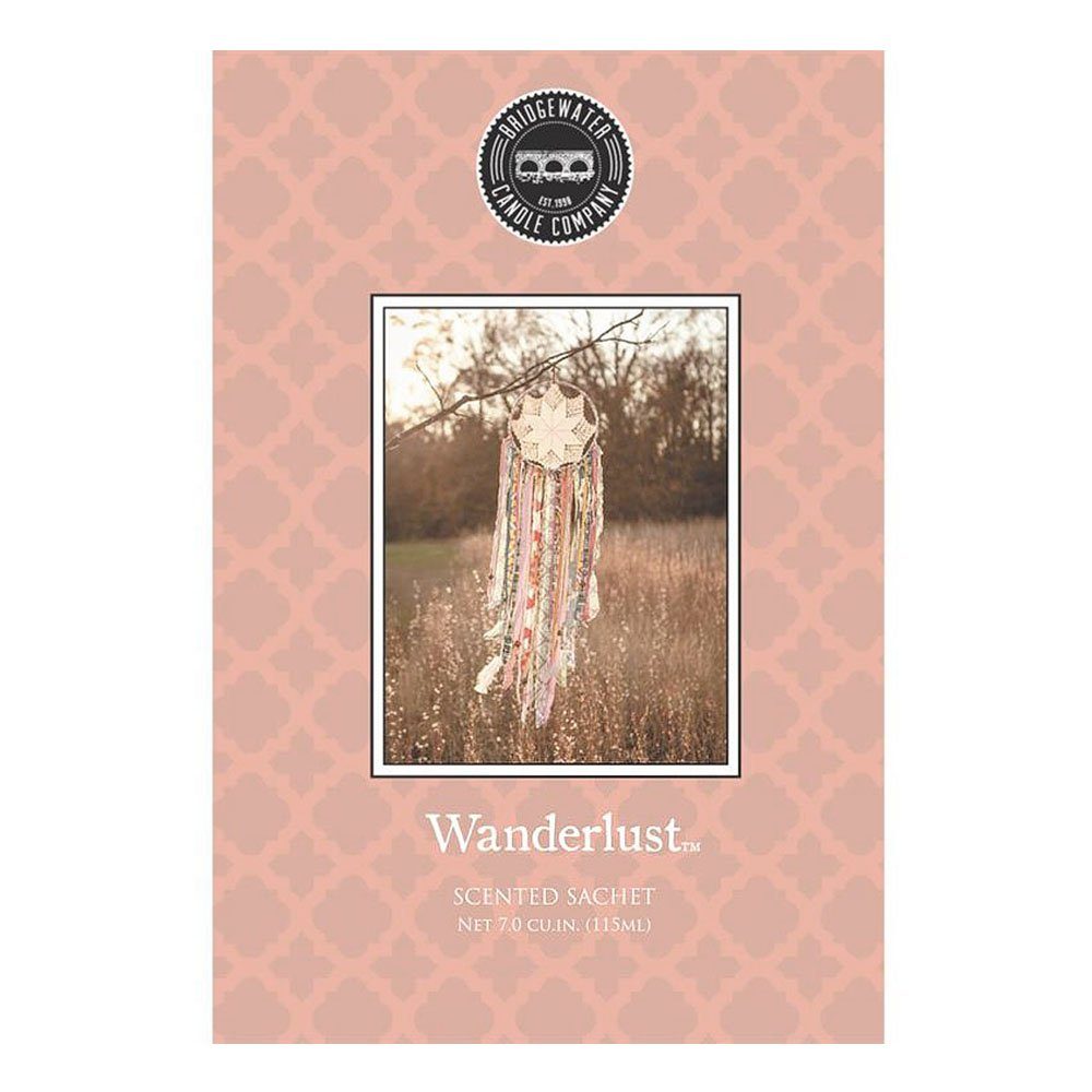 peach Papiertüte BRIDGEWATER Bridgewater Candle Duftsachet Duftbeutel Duft WANDERLUST Company mit