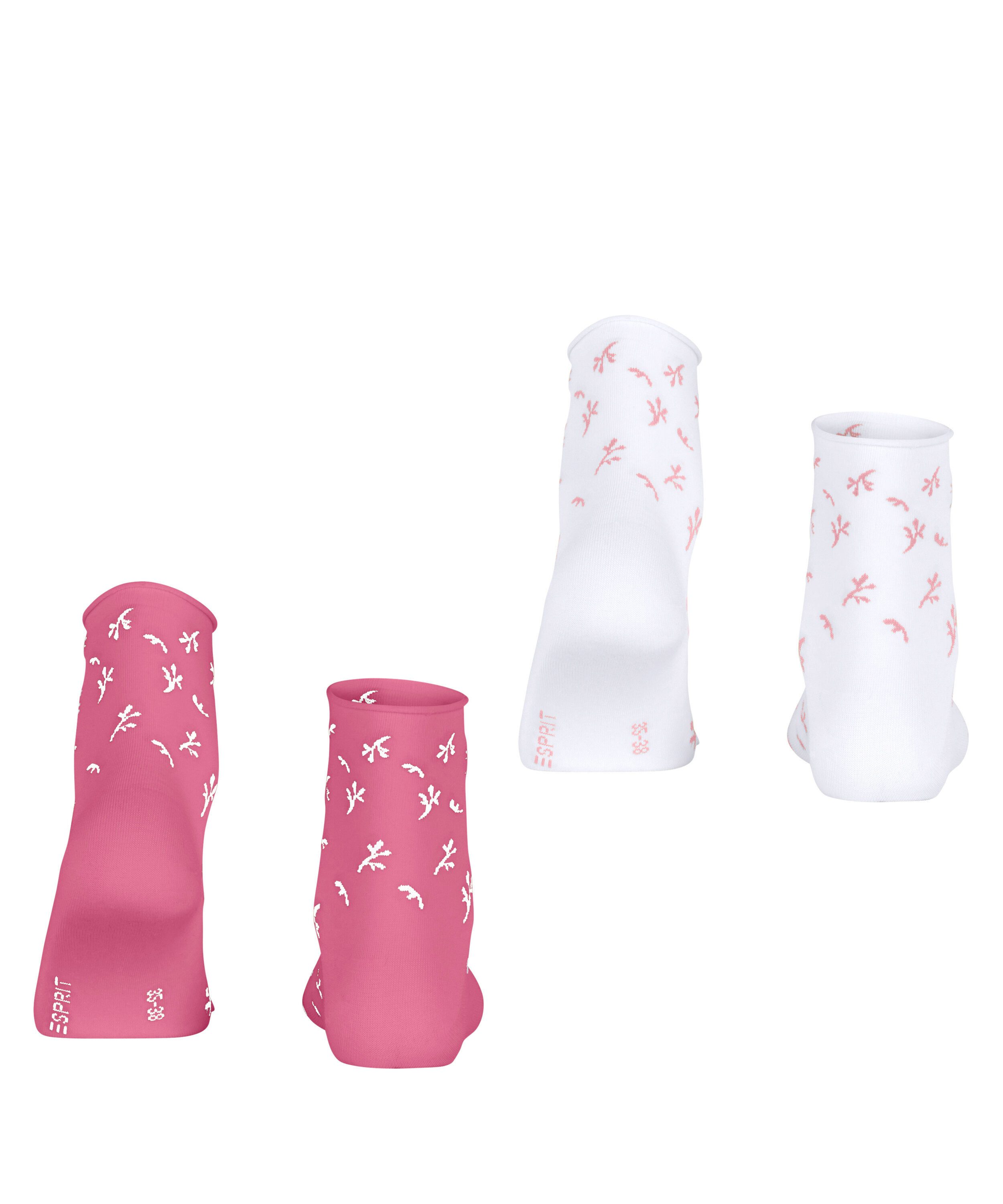 Esprit Kurzsocken Twig 2-Pack (2-Paar)