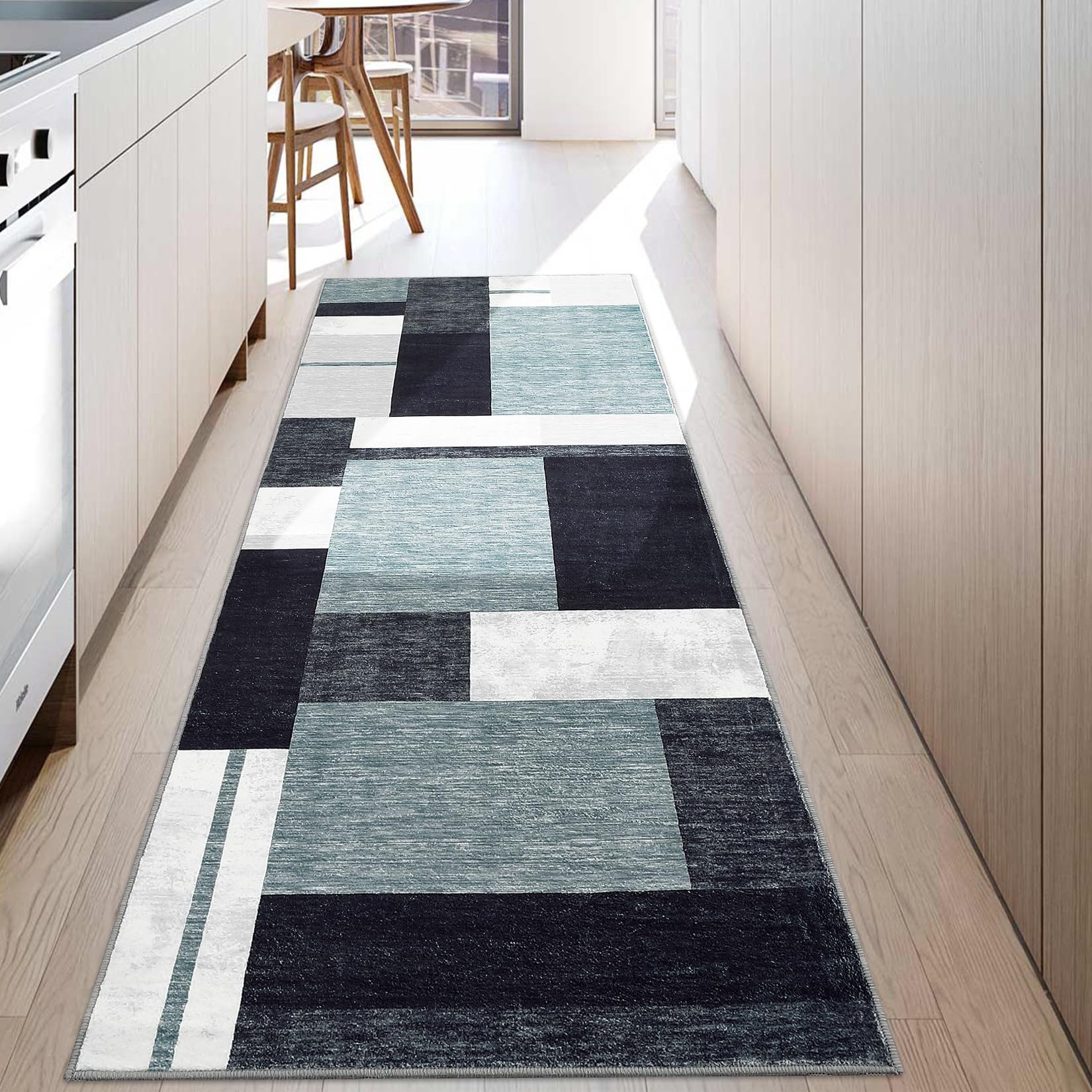 GarveeMore Teppich Moderne Indoor Area Teppich Maschine waschbar geometrisc günstig online kaufen