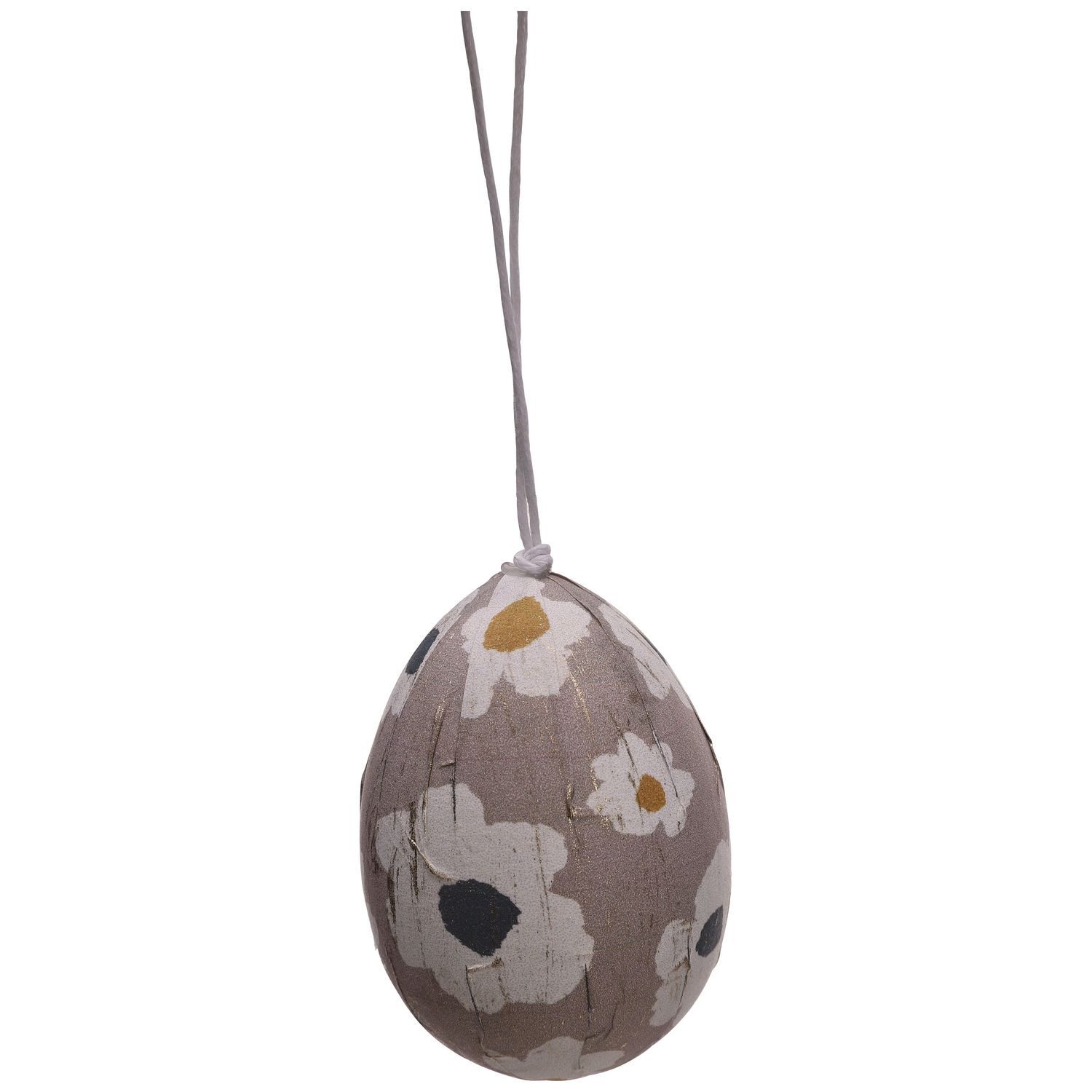 Exner GmbH Garten- & Wohnaccessoires Osterei EiHänger PaperArt - Plastik - 5x5x7 cm