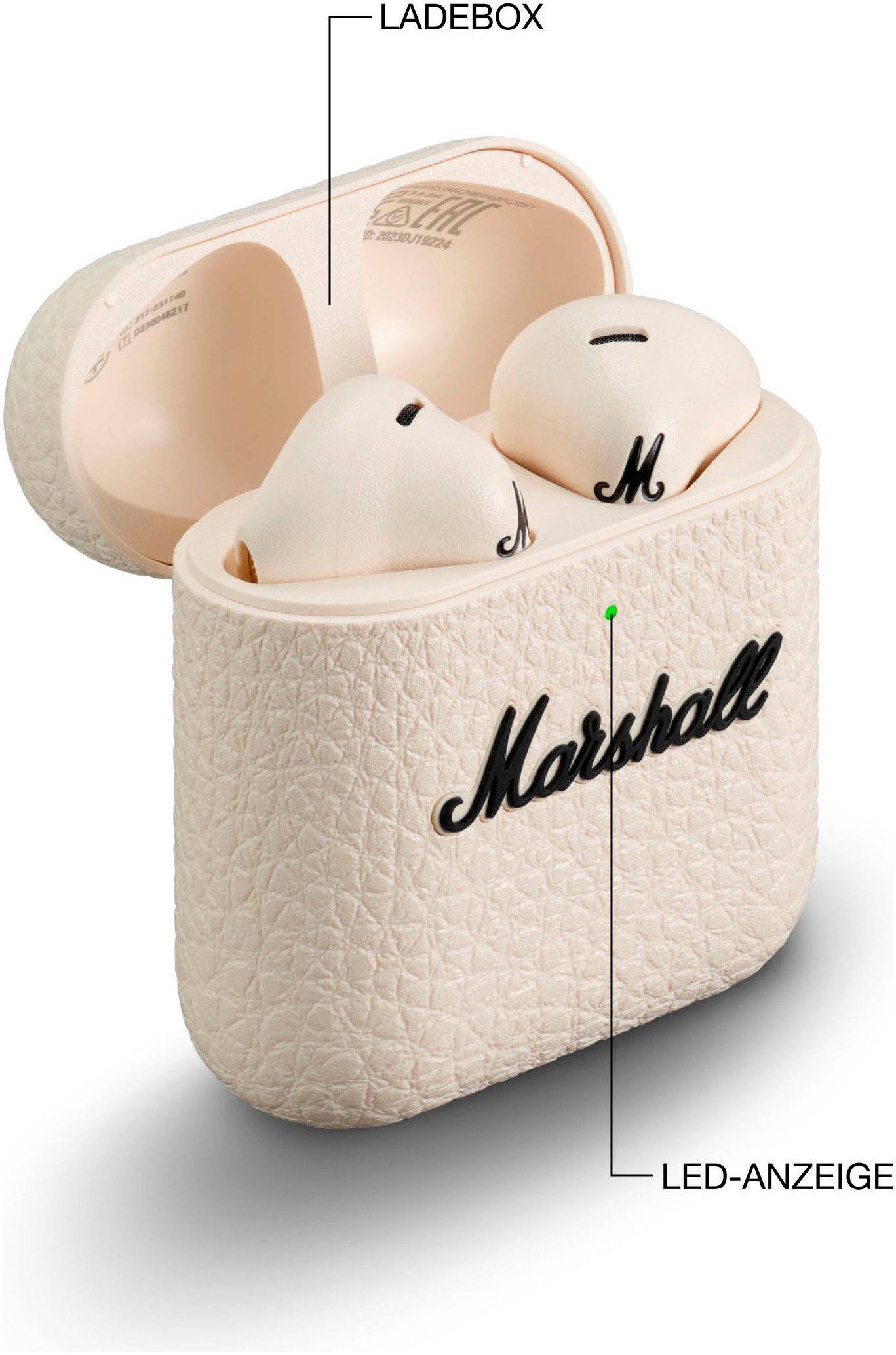 Marshall Minor IV wireless In-Ear-Kopfhörer (Sprachsteuerung, True Wireless, Voice Assistant, Bluetooth) – Bild 4 von 5