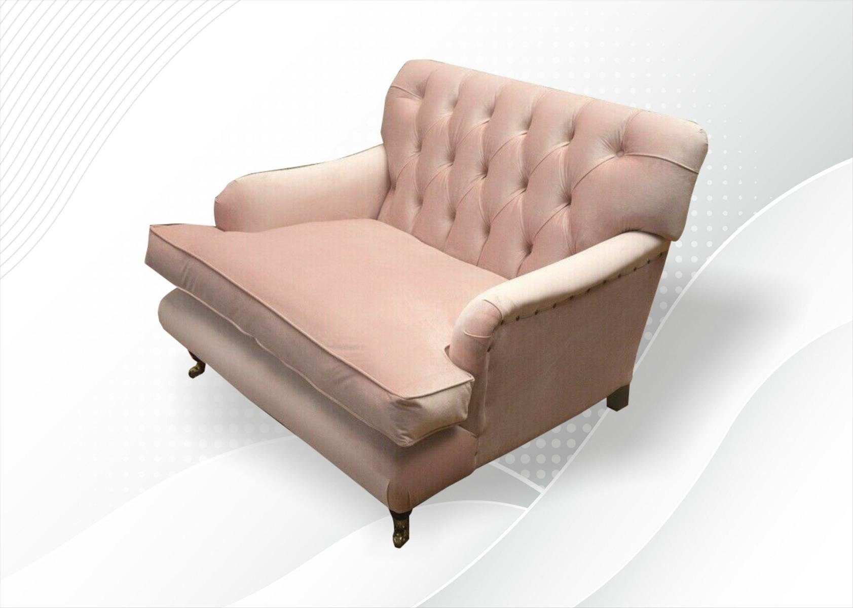 JVmoebel Chesterfield-Sessel, Chesterfield Design Sitzer Sessel 1