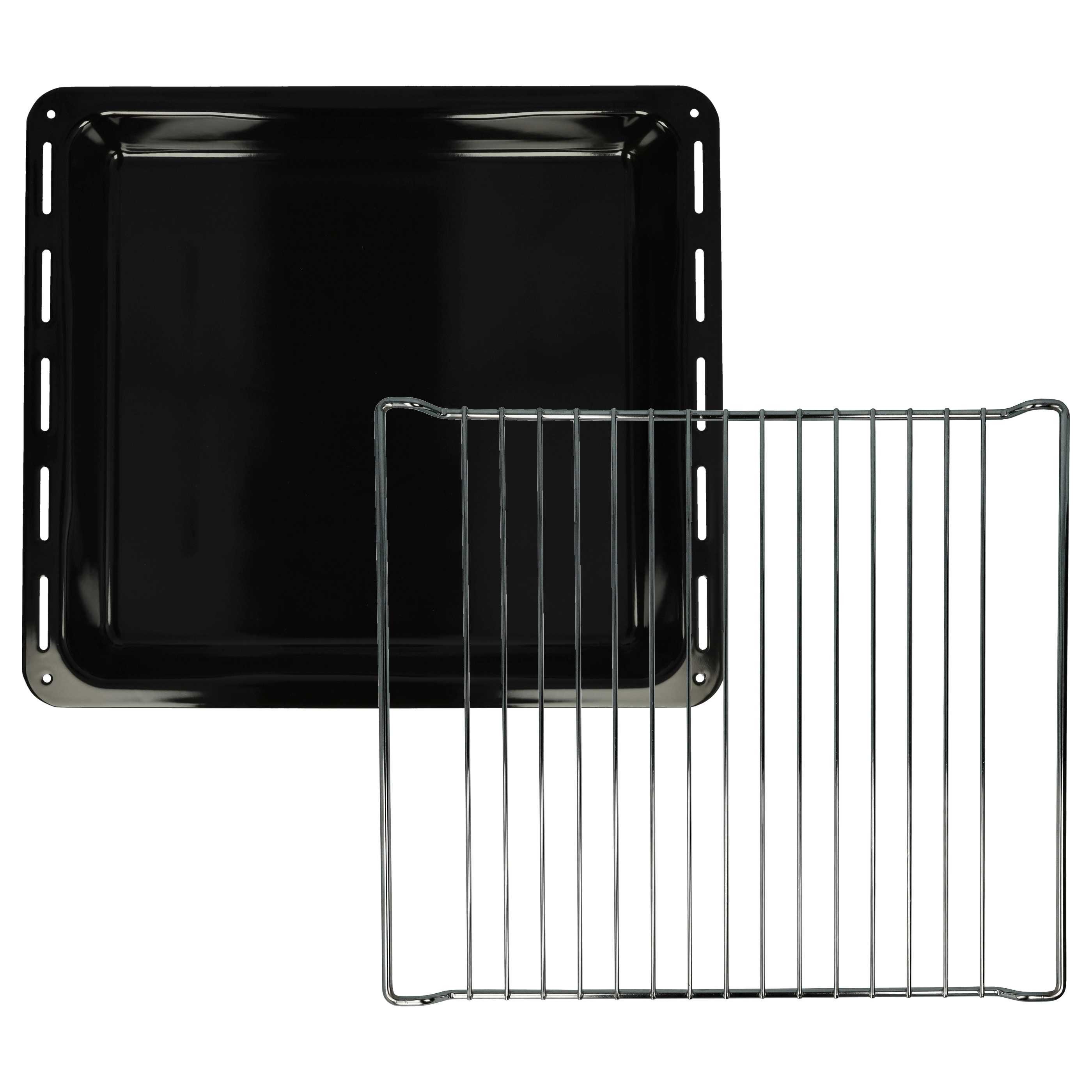 vhbw Backblech passend für Privileg 089.162 30939, 046.294 86660, 046.294 30935, Metall