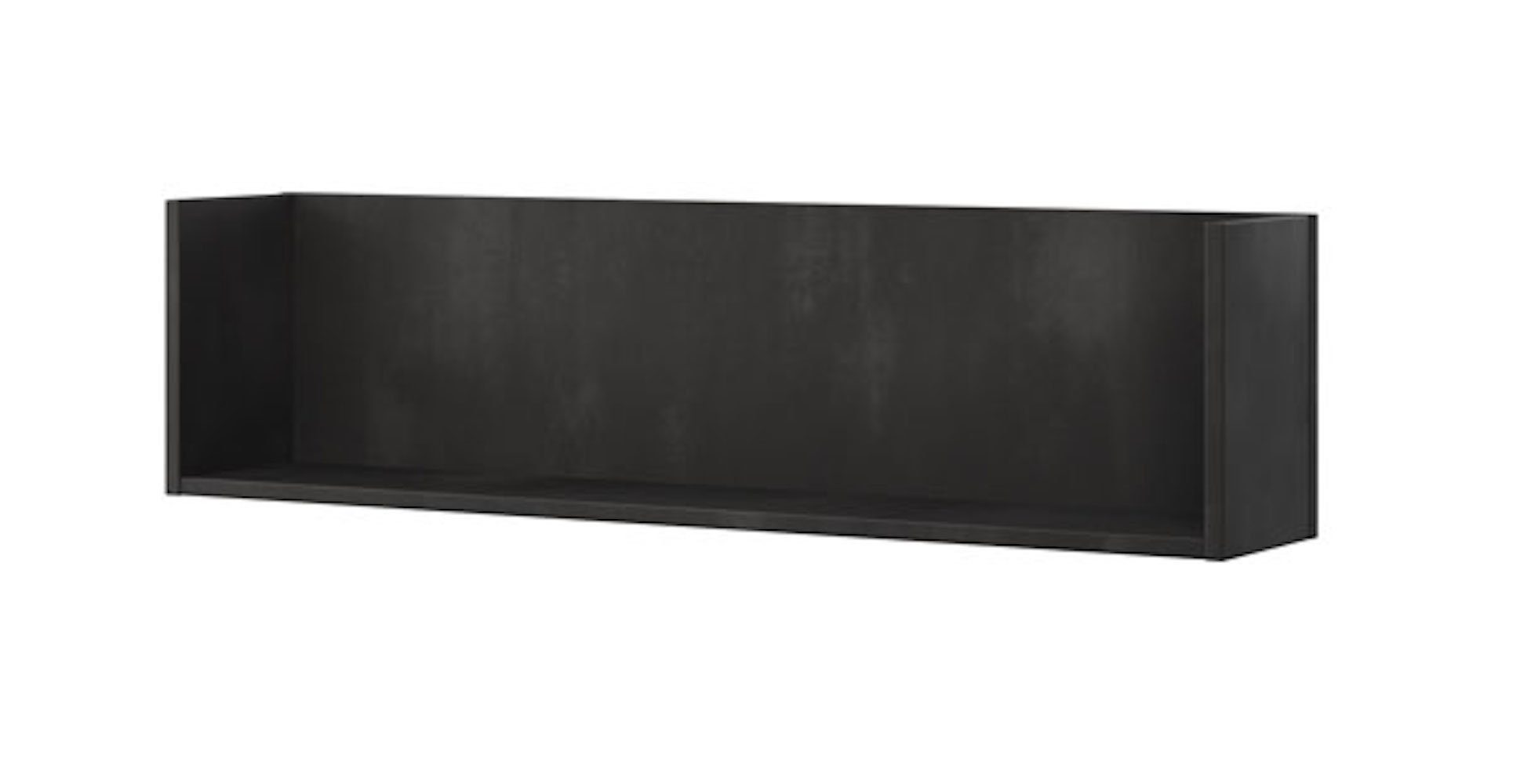 Feldmann-Wohnen Wandregal Teen Flex, Teen Flex 1-tlg., 102x27x19cm Raw Steel