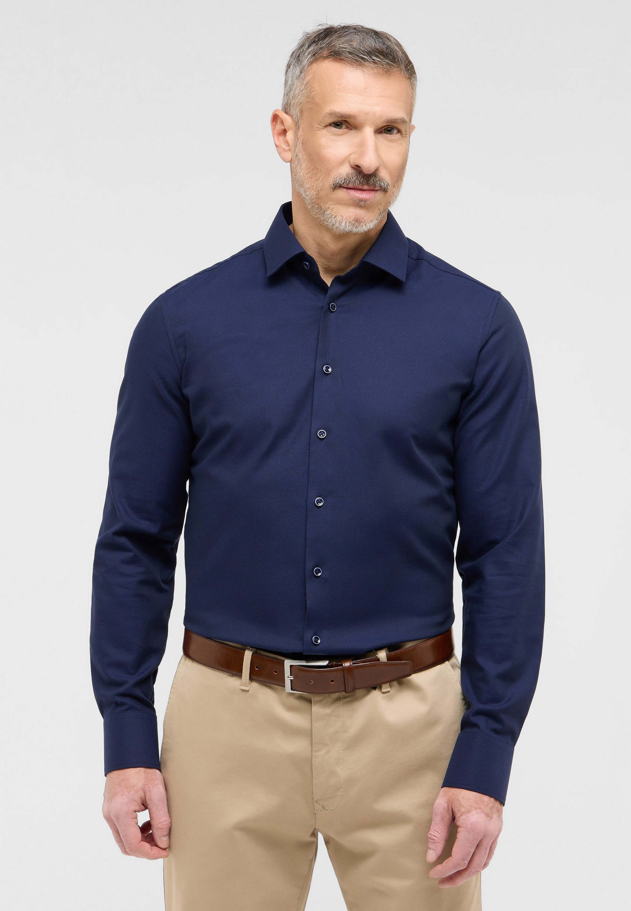 Eterna Langarmhemd "SLIM FIT", NON IRON (bügelfrei) günstig online kaufen