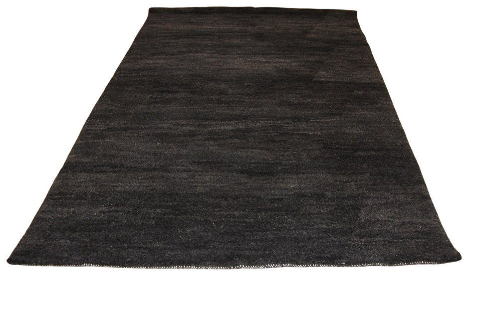 Teppich Berber Teppich Wollteppich Wolle, grau anthrazit