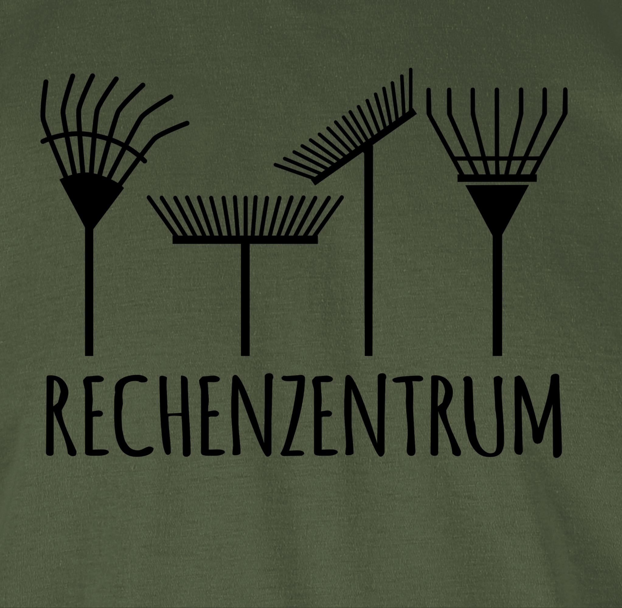 Shirtracer T-Shirt Rechenzentrum - schwarz Hobby Outfit