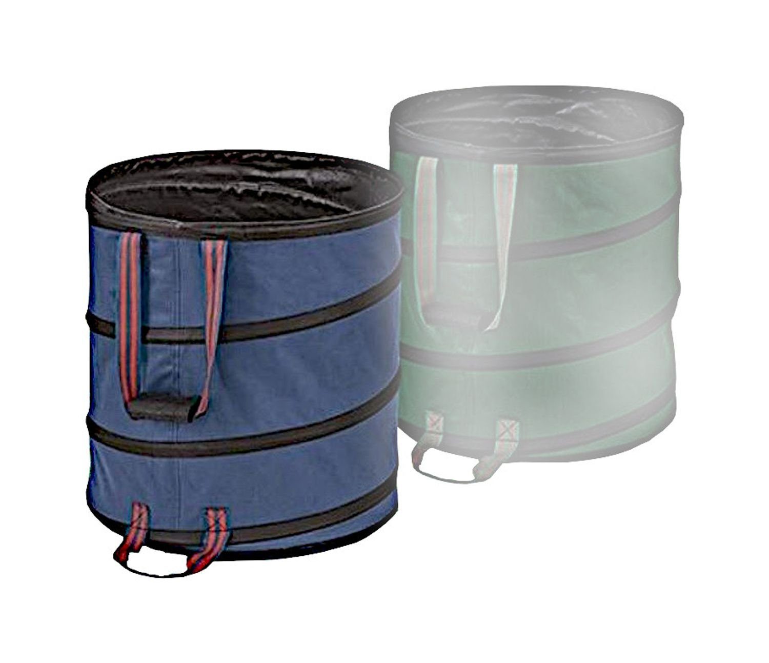 BURI Mülleimer PopUp GartenAbfallbehälter 85 Liter Laubsammler