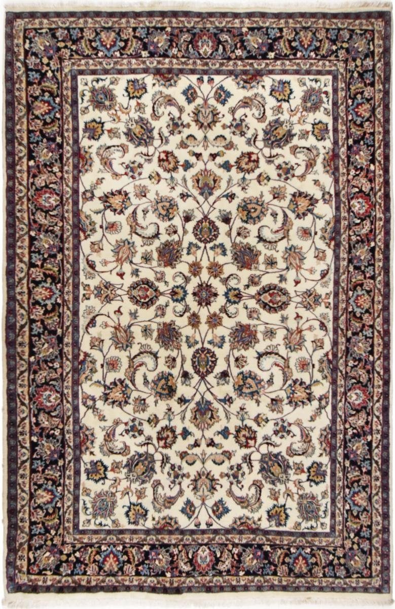 Orientteppich Mashhad 189x291 Handgeknüpfter Orientteppich / Perserteppich, Nain Trading, rechteckig, Höhe: 12 mm