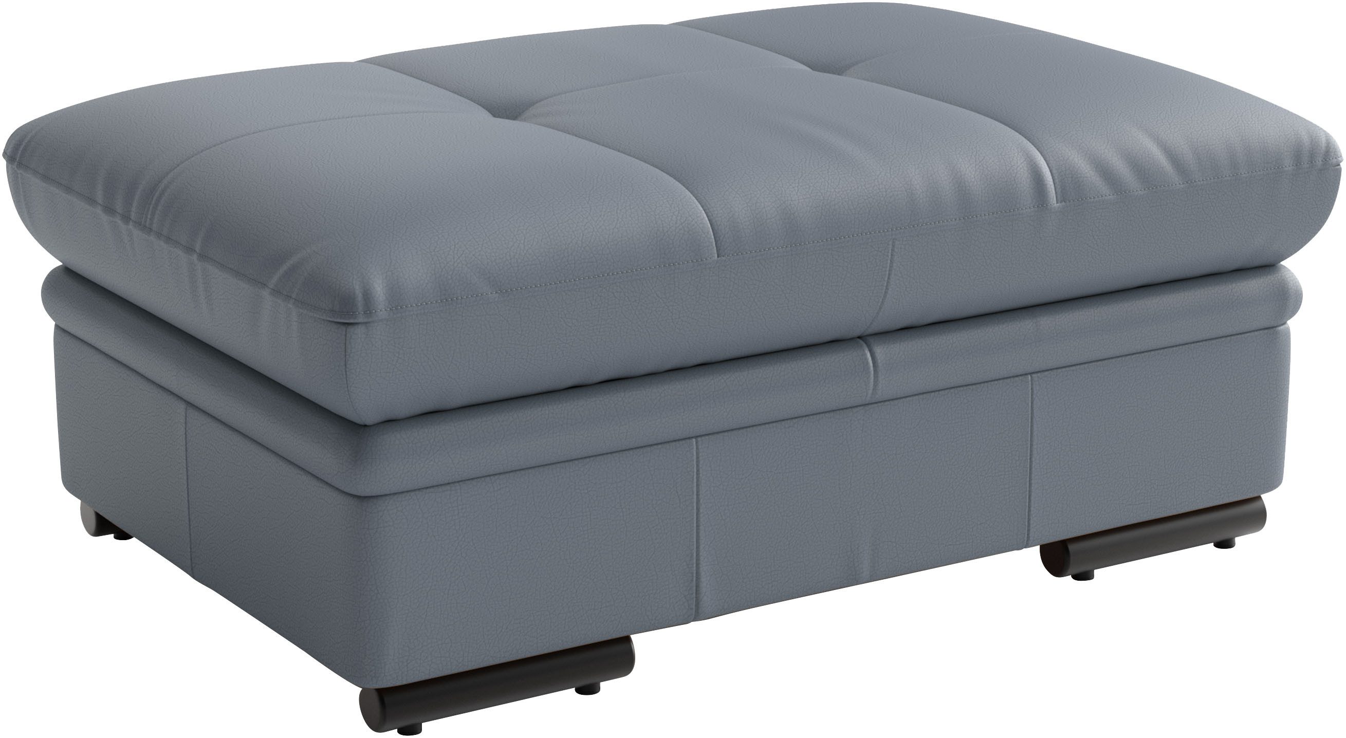 sit&more Polsterhocker Viola, Leder, B: 102 cm, mit praktischen Stauraum