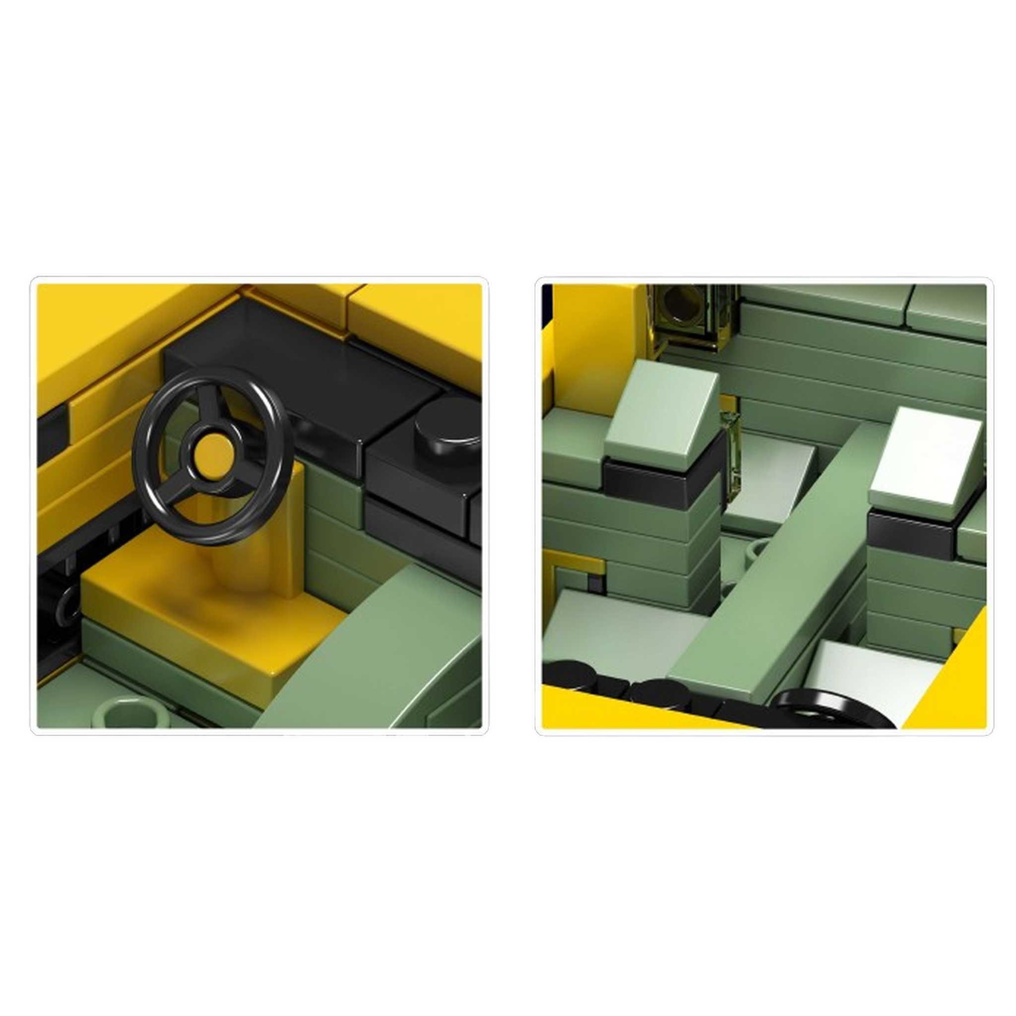 Mould King 27067 - Panamera Sportwagen inkl. Vitrine (Mould King) Spielbausteine