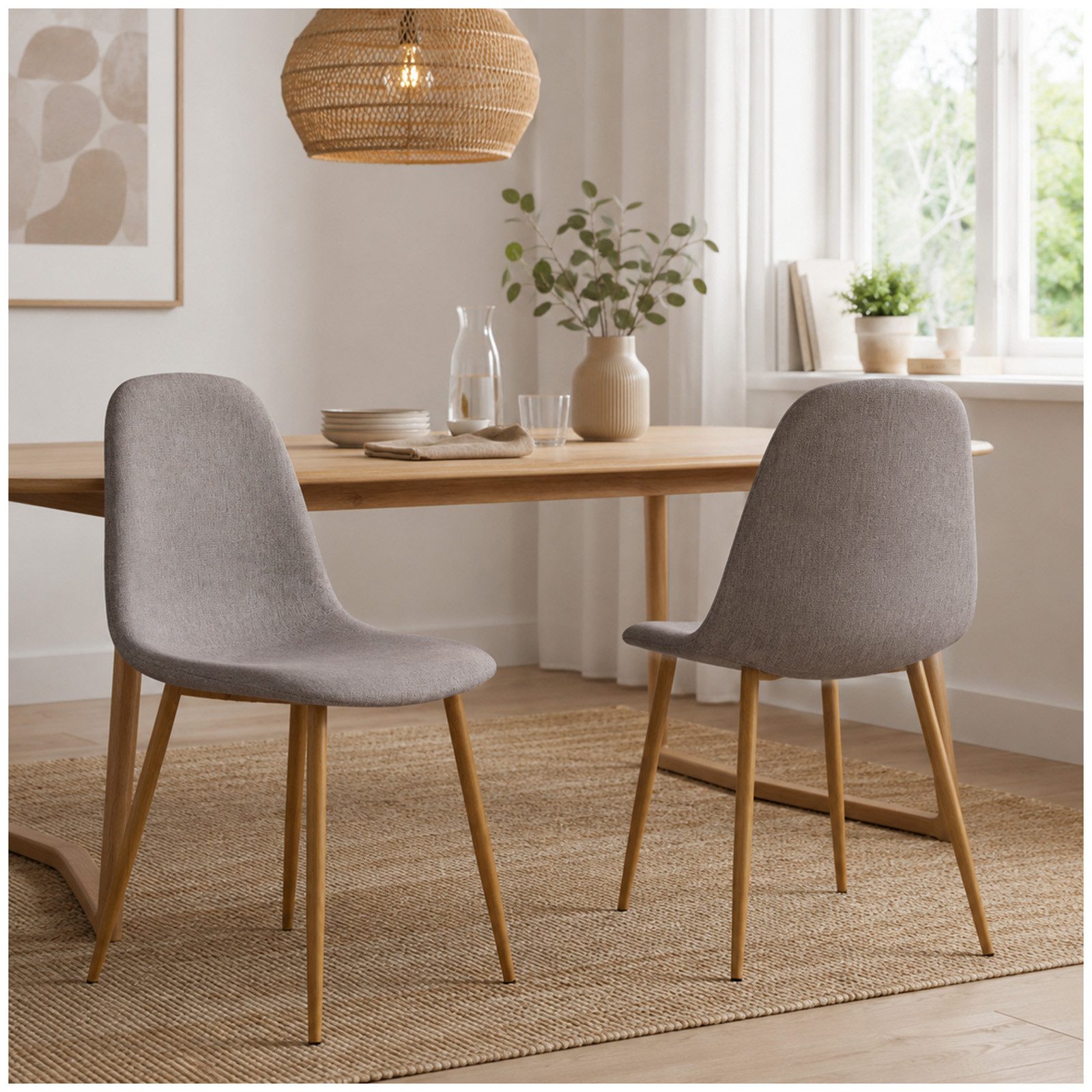 HTI-Line Esszimmerstuhl Stuhl SavannahW 2er (Set, 2 St), Esszimmerstuhl. Reduzierter Preis € 59,99. Unverbindliche Preisempfehlung € 99,99