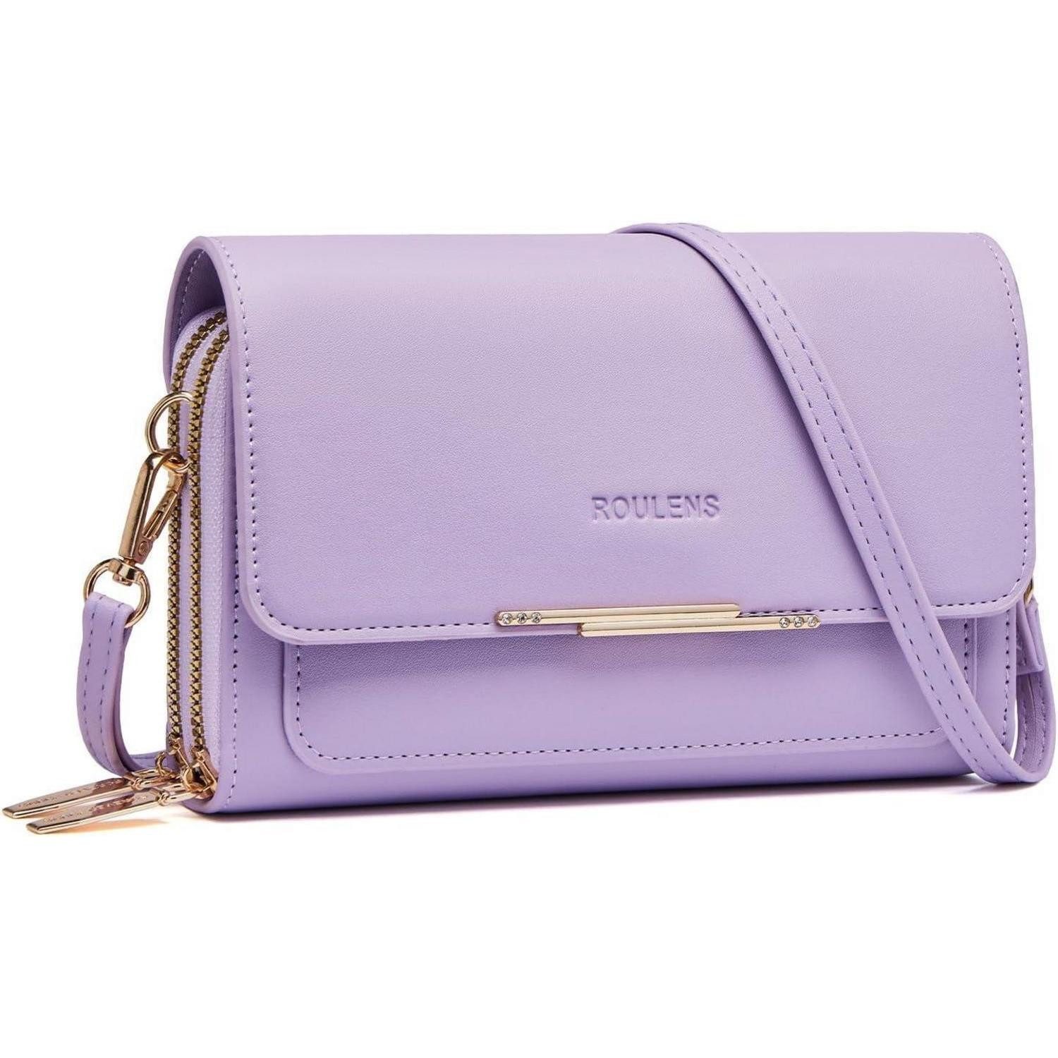 LuxusKollektion Handytasche Kleine Damen Handy Umhängetasche PU Leder Schultertasche Crossbody