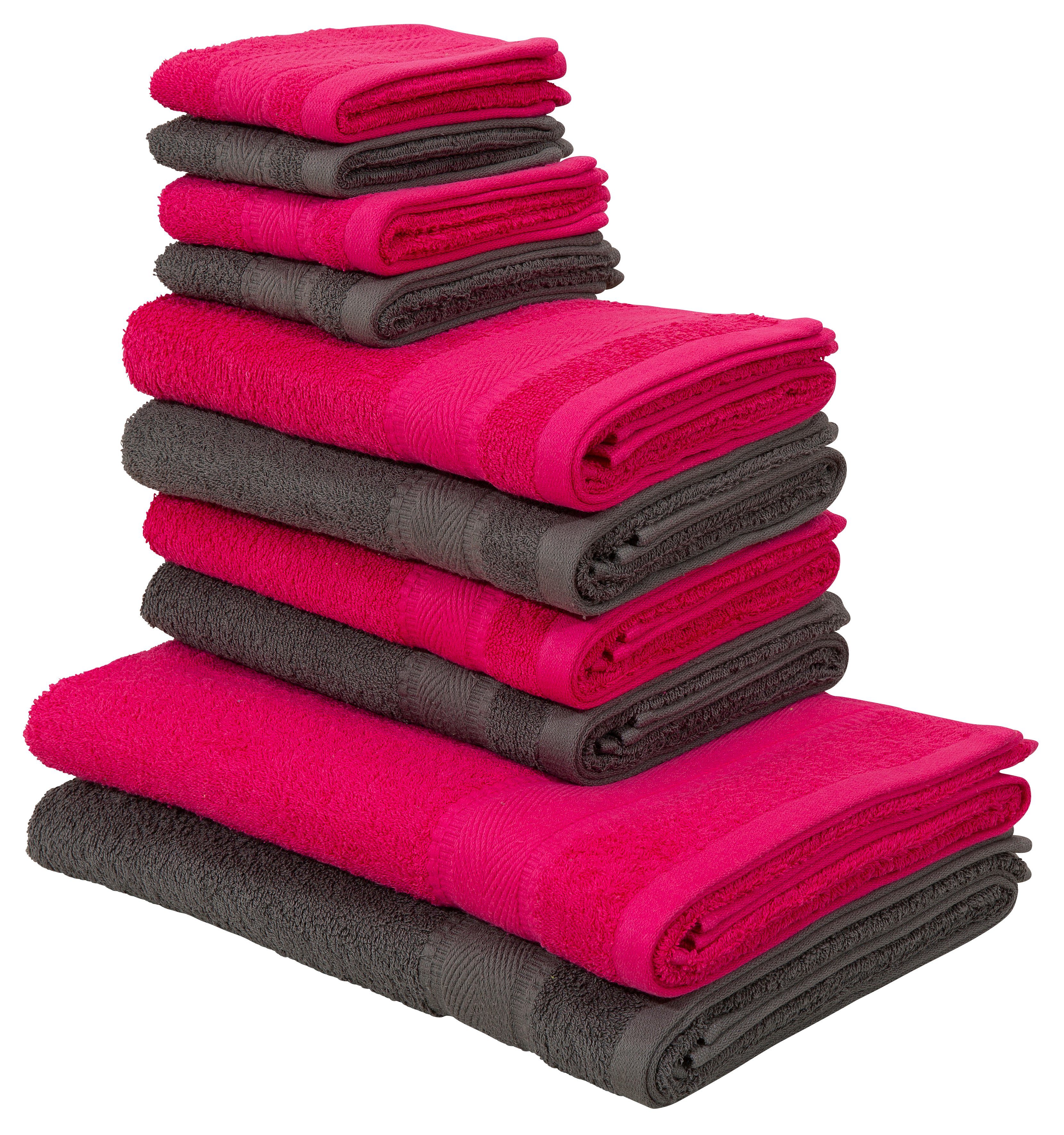 my home Handtuch Set Afri, Duschtücher, günstig online kaufen