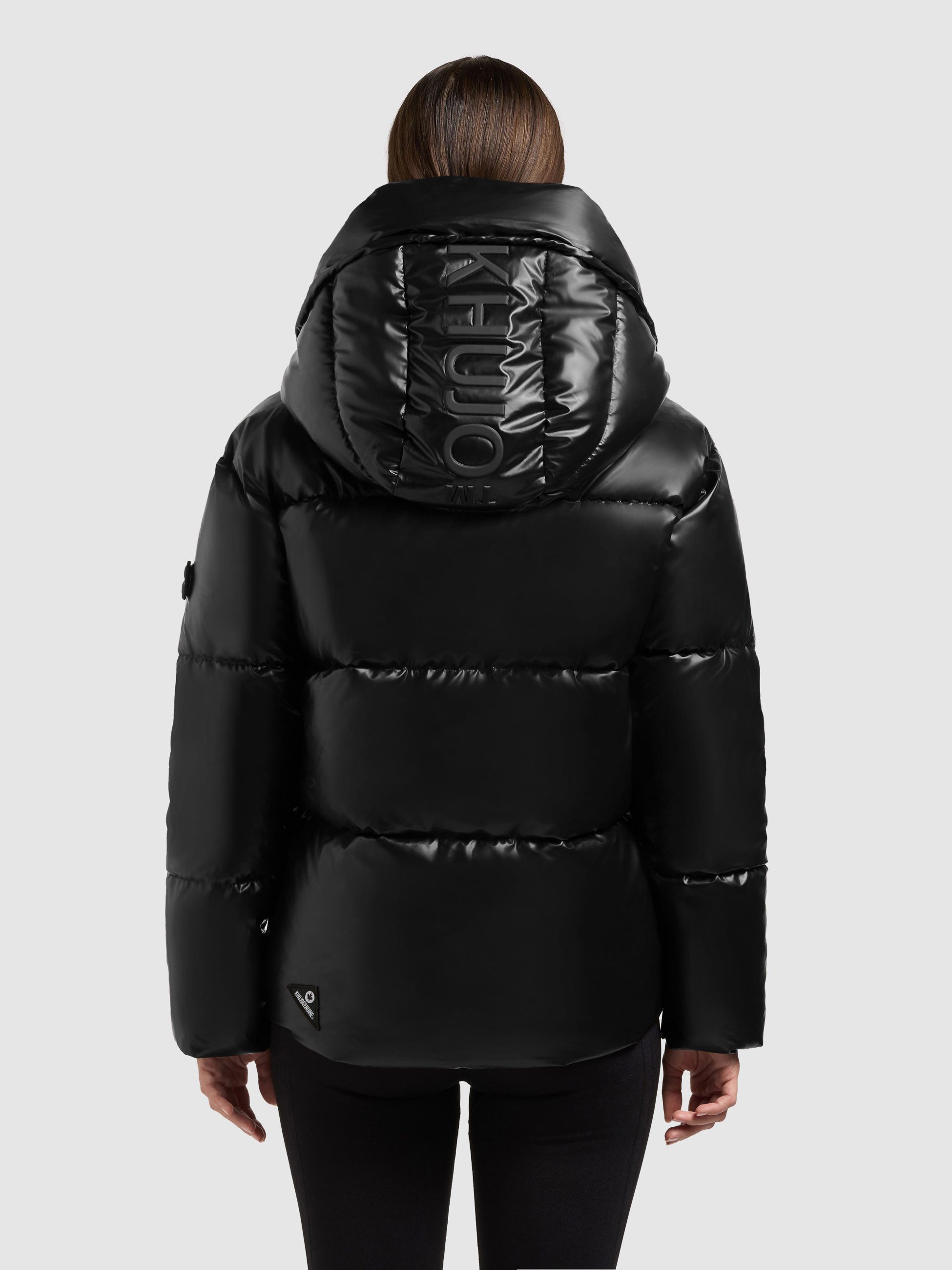 khujo Steppjacke DEVINA2 SHINY abnehmbare Kapuze, günstig online kaufen