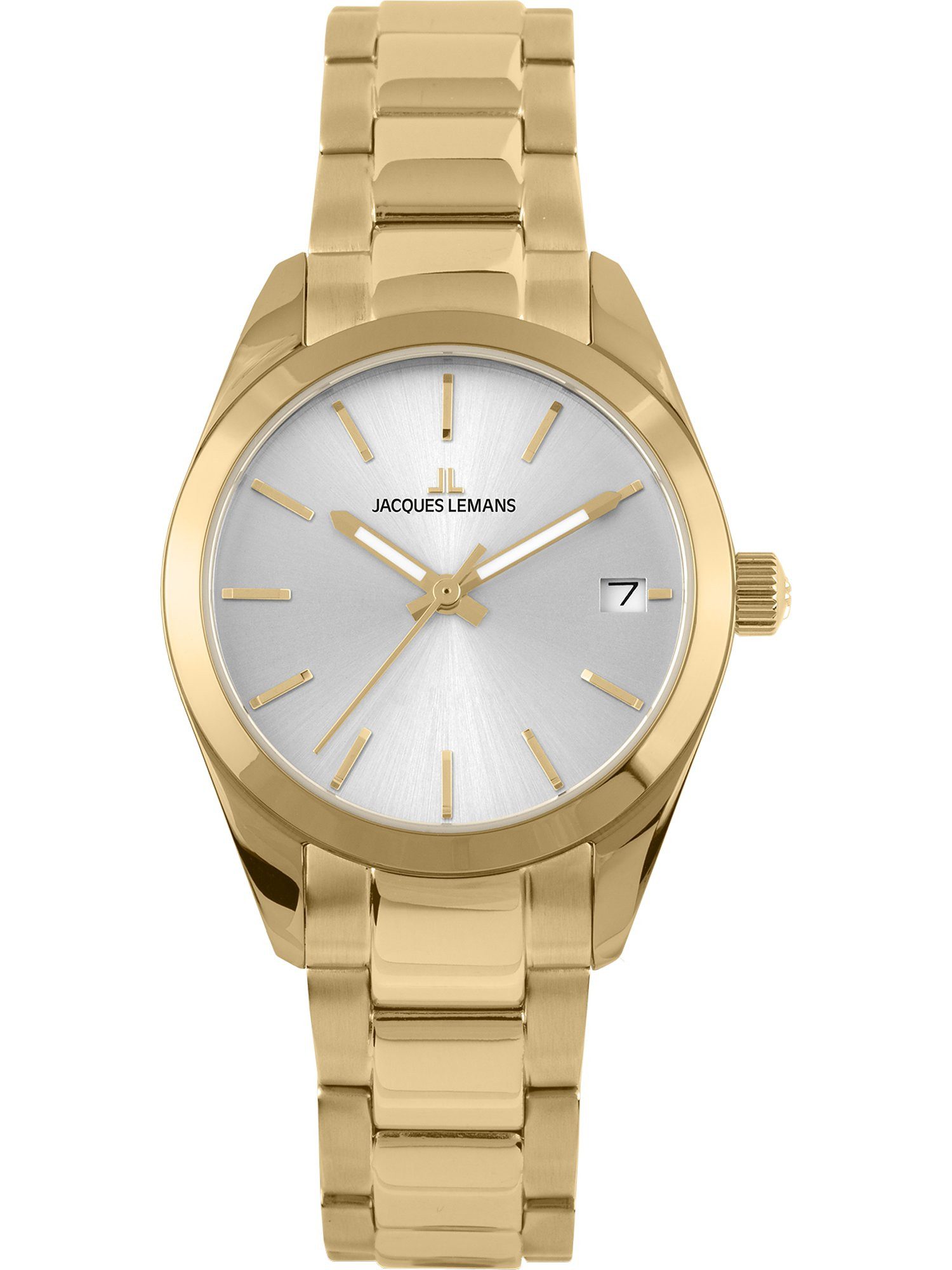 Quarzuhr Jacques Lemans Damen-Uhren Analog Quarz