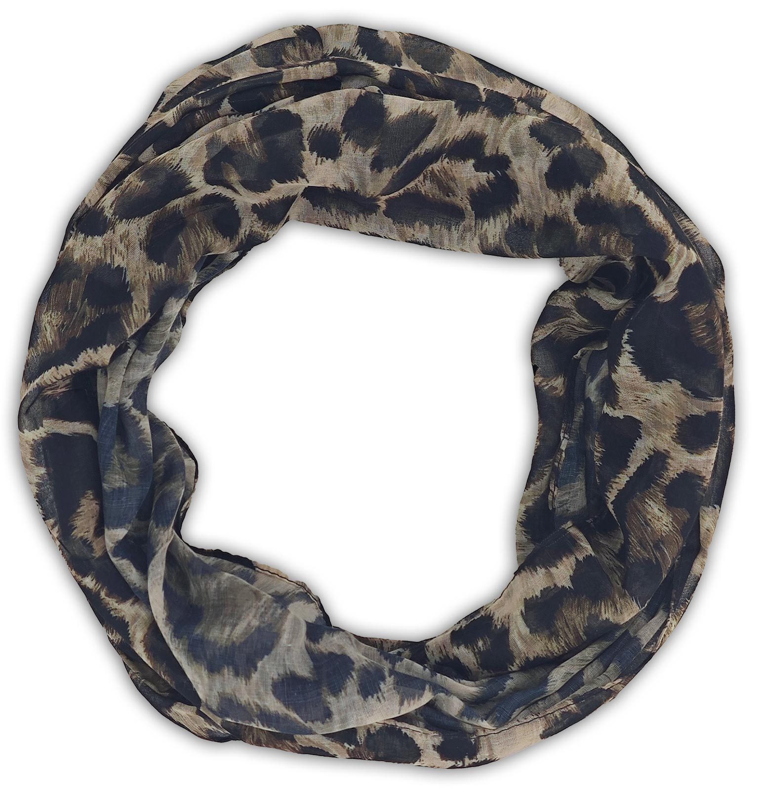 Loop Loop Schal mit Leoparden Muster