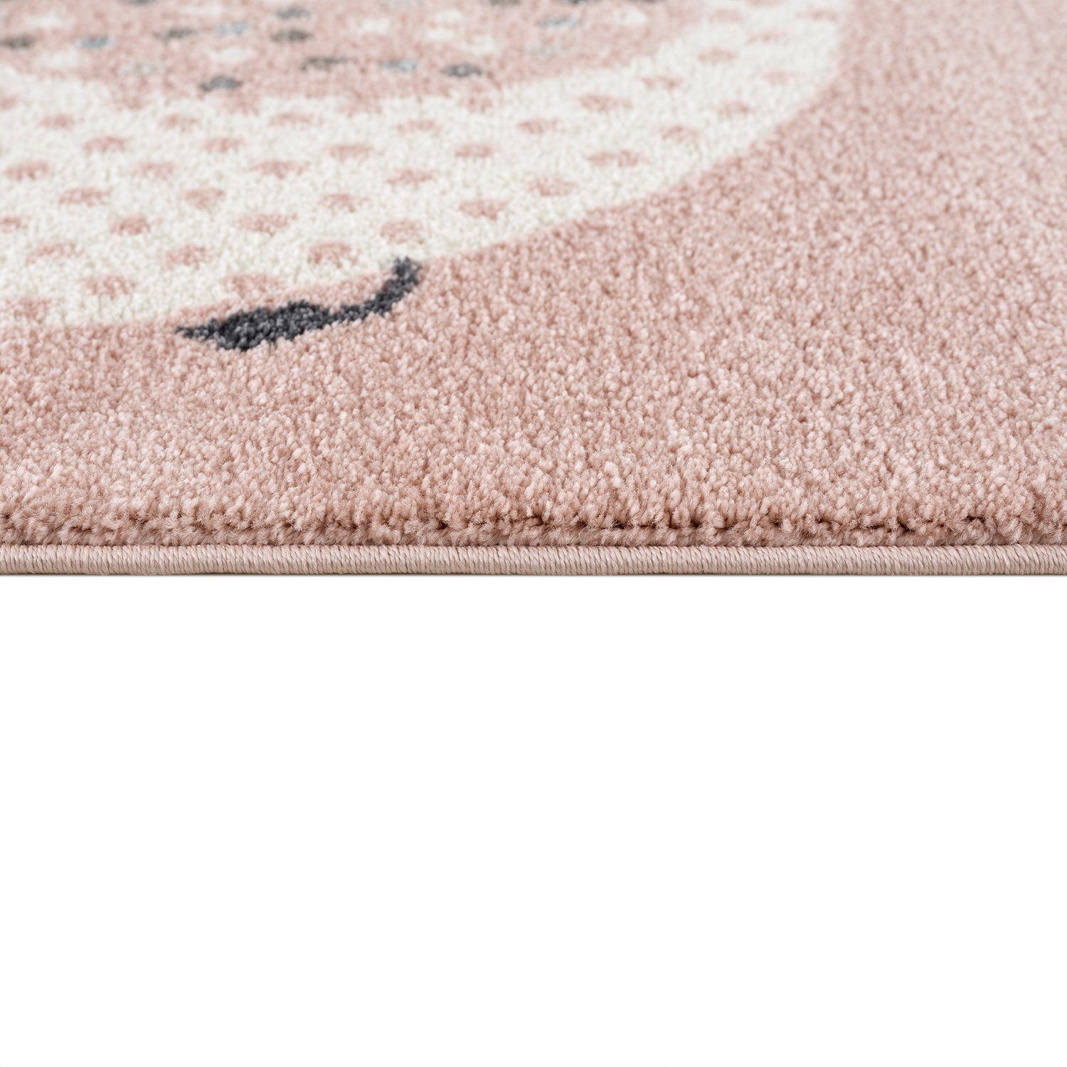 Jimri Kinderteppich Elefant mit Luftballons, Läufer, Kurzflor