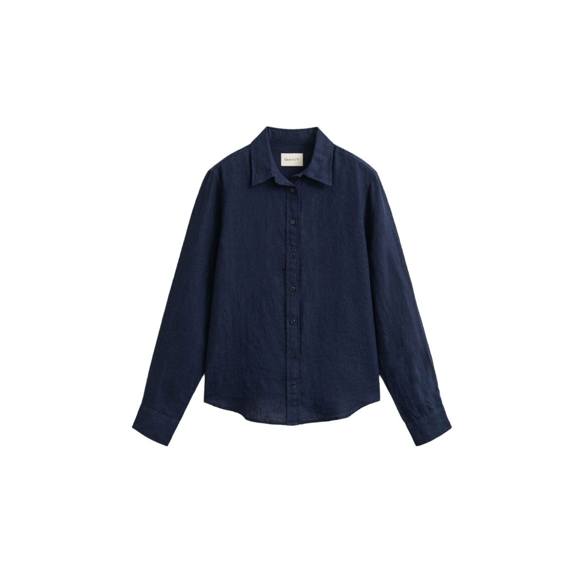 Gant Hemdbluse 4300620 Damenbluse Regular Fit aus Leinen