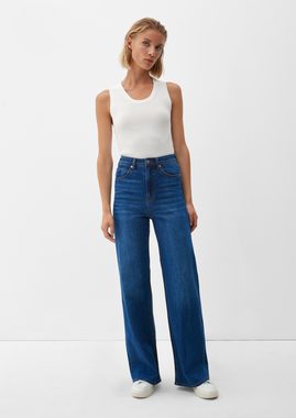 s.Oliver 5-Pocket-Jeans Jeans Suri / Regular Fit / Super High Rise / Wide Leg Waschung