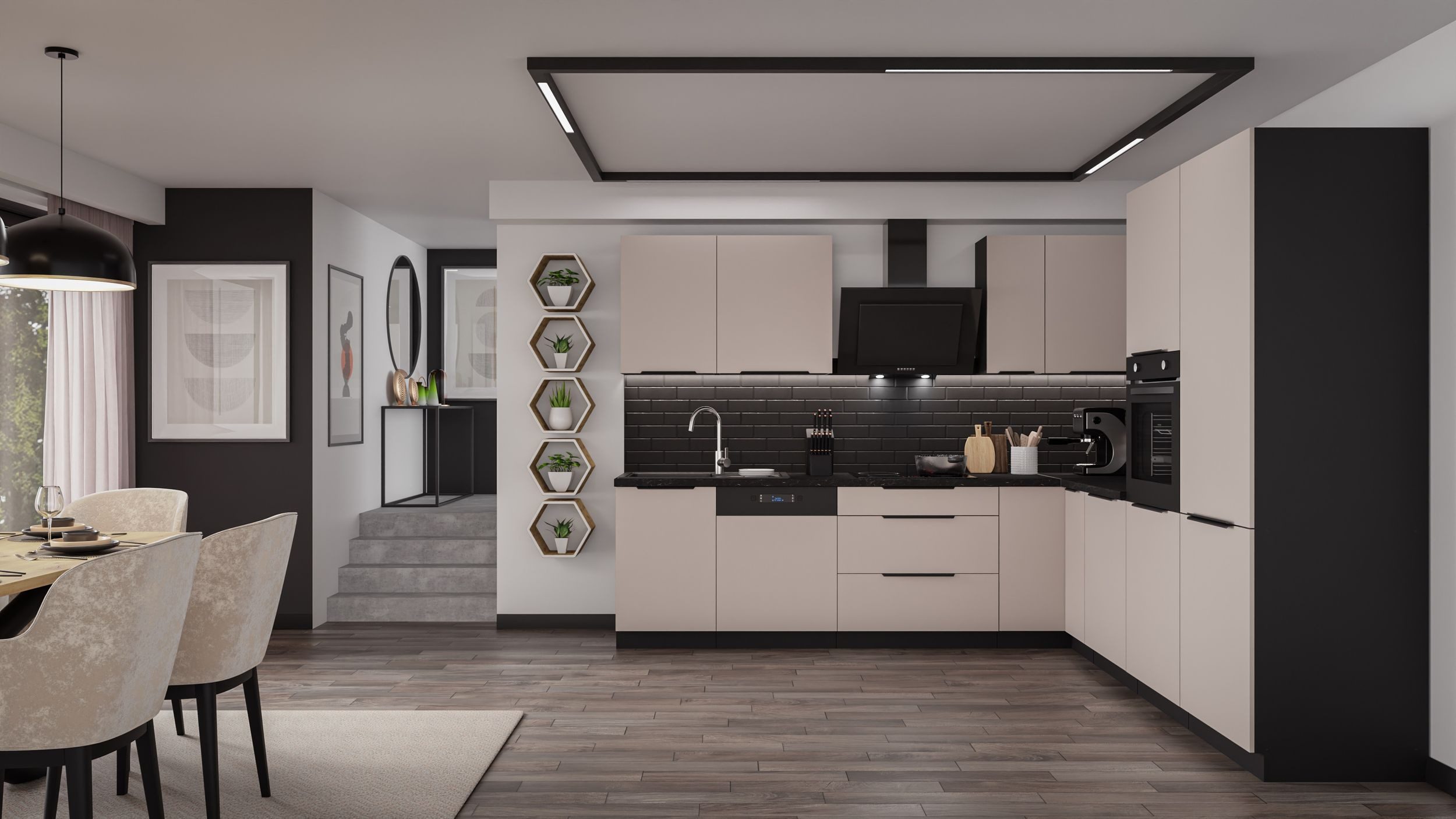 Küchen-Preisbombe Winkelküche ARONA 280x270 cm Küchenzeile Küchenblock Küch günstig online kaufen