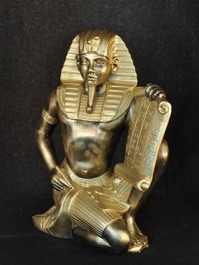 JVmoebel Skulptur Ägyptische Figur Statue Skulptur Figuren Skulpturen hieroglyphen Deko