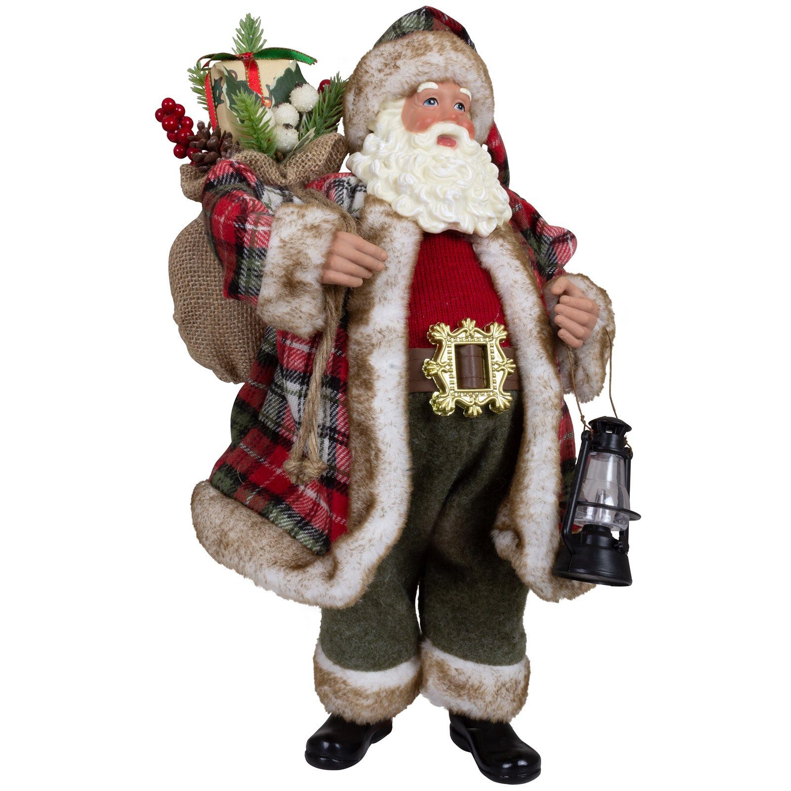 Christmas Paradise Weihnachtsmann Deko Figur 38 cm (Weihnachtsdeko, 1 St., stehend), bunt