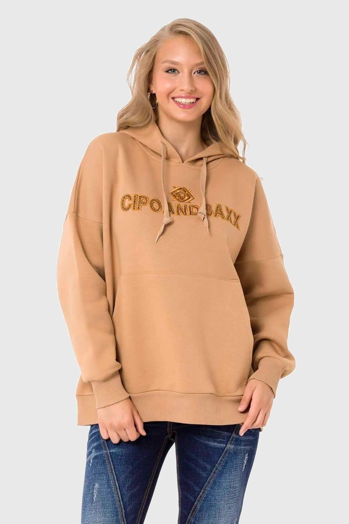 Cipo & Baxx Hoodie HOODIE SWEATSHIRT (1-tlg) sportlich-lässiges Kleidungsstück