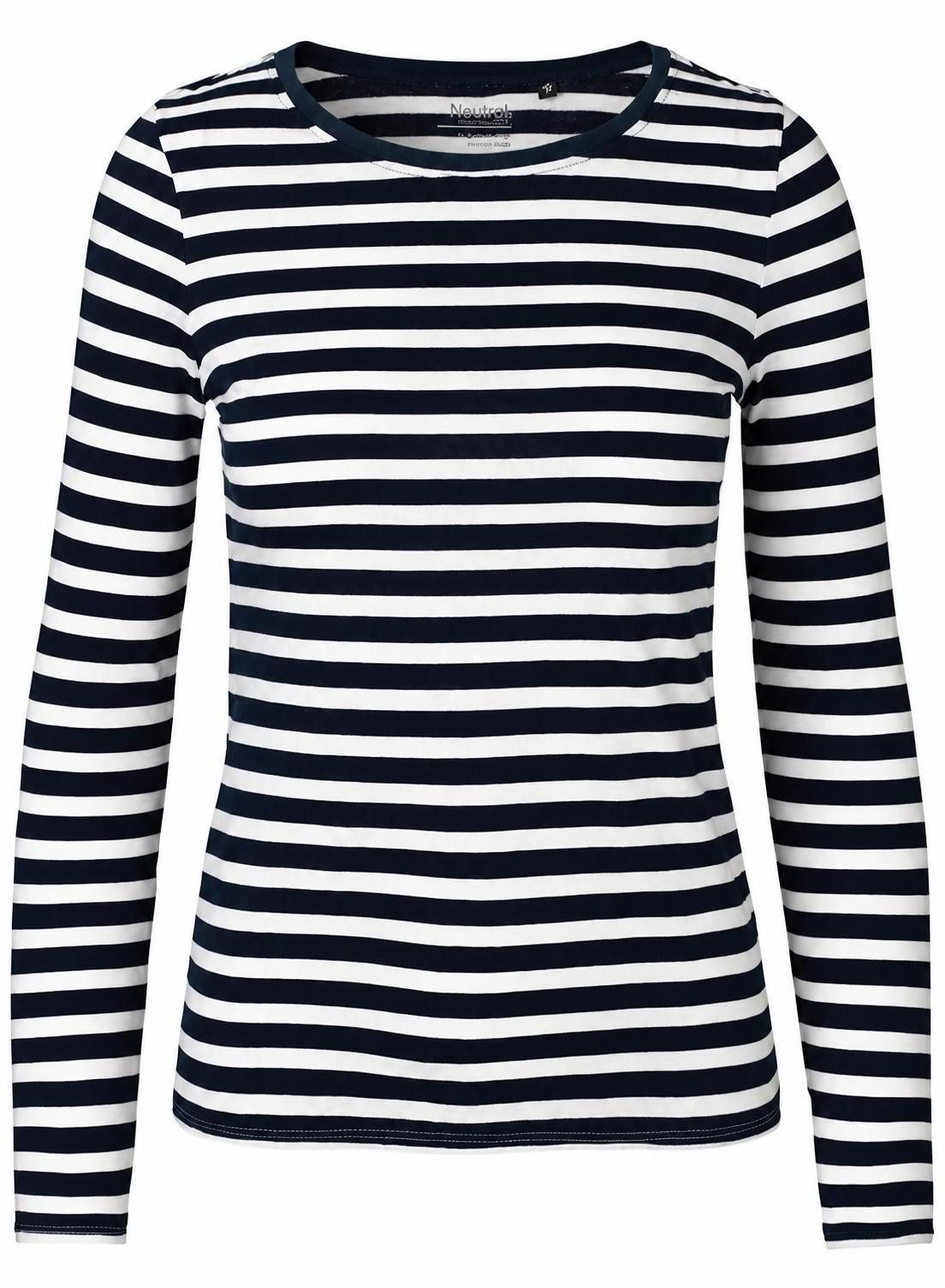 Neutral Langarmshirt Damen Long Sleeve T-Shirt / 100% Fairtrade-Baumwolle
