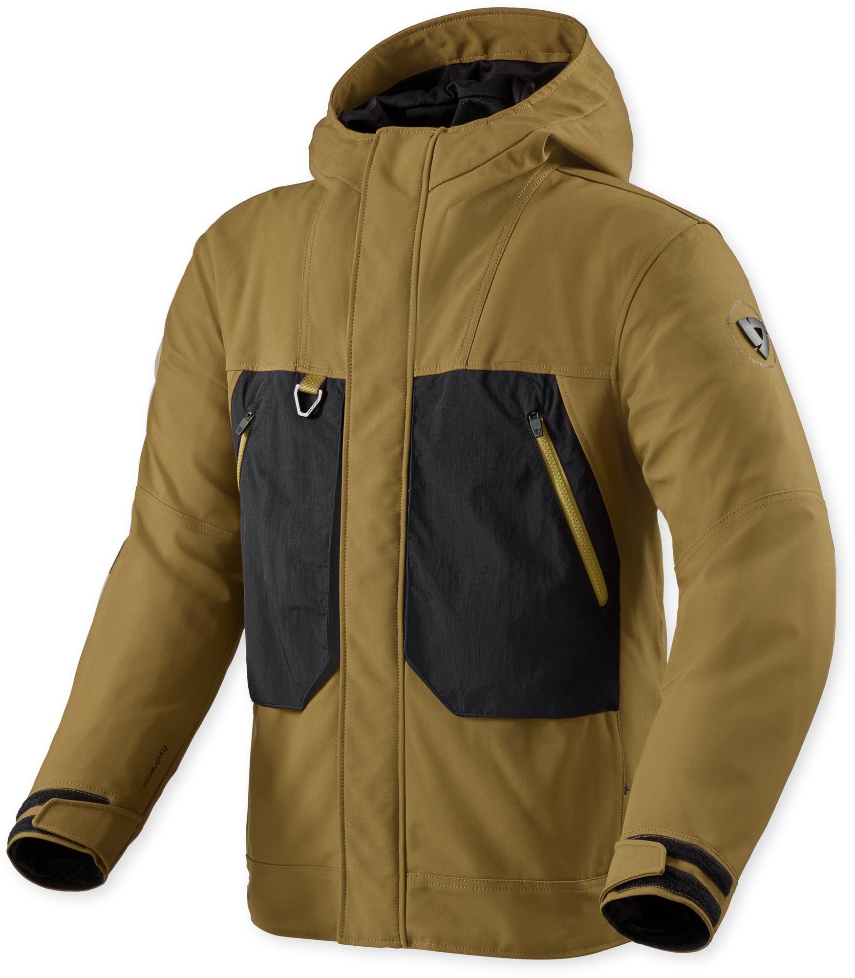 Revit Motorradjacke Entropy H2O wasserdichte Motorrad Textiljacke Airbag vorbereitet,Rückenprotektor vorbereitet,Verbindungsreißver