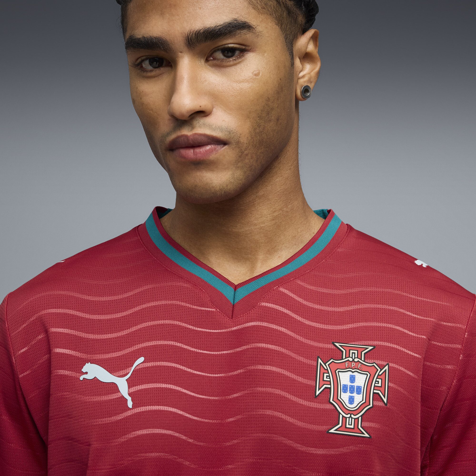 PUMA Trainingsshirt Portugal 2026 Langarm-Heimtrikot Herren
