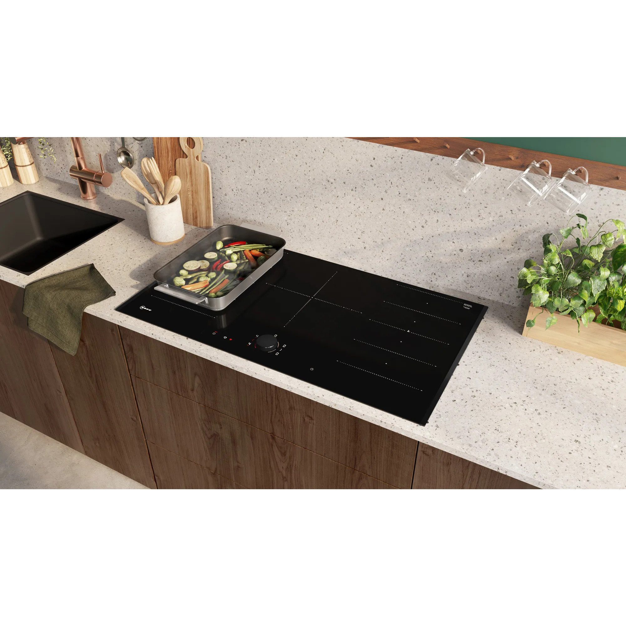 NEFF Backblech Neff Pfanne Z9401FF0, (groß, 45 x 26cm)