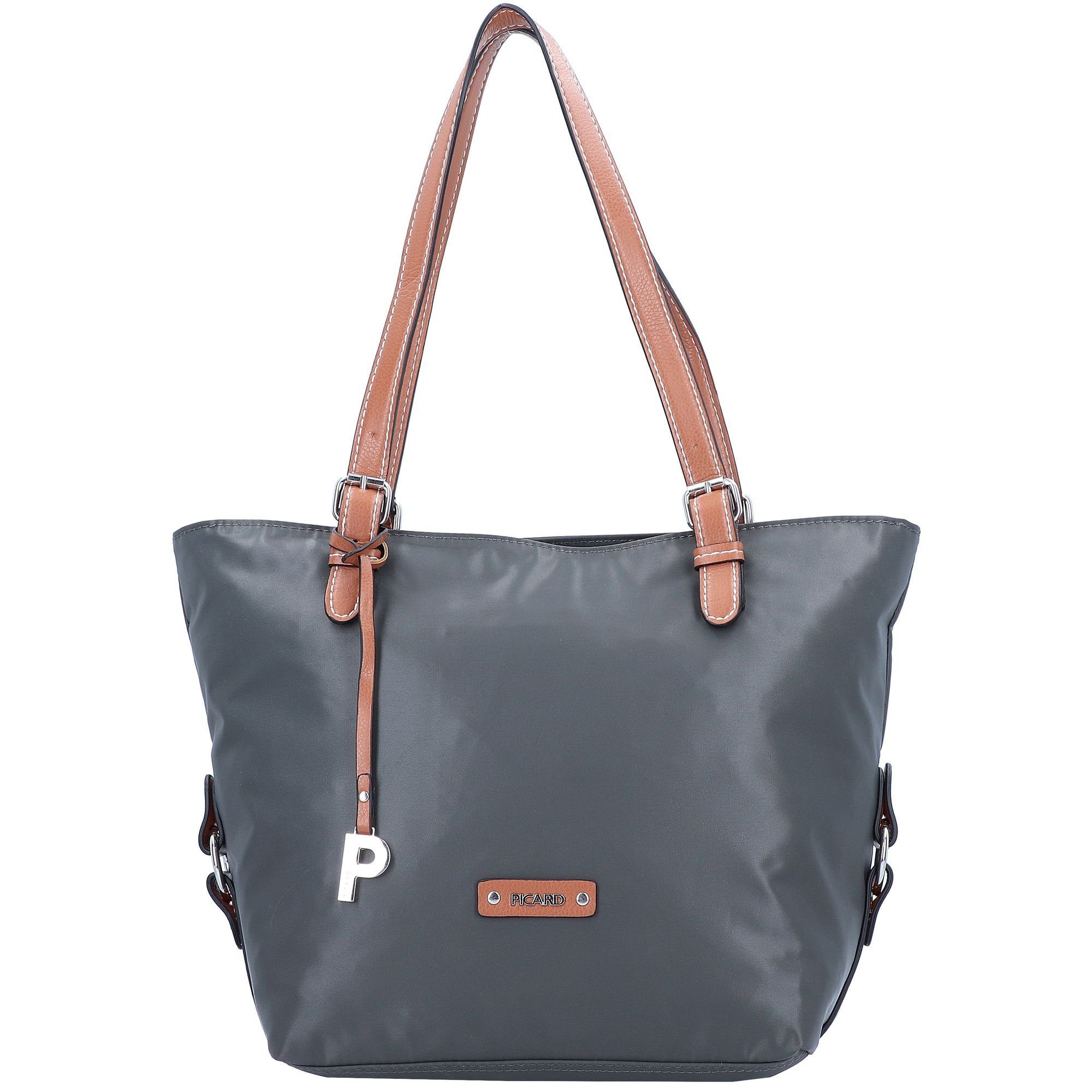 Picard Schultertasche Sonja, Nylon anthrazit | Schultertaschen