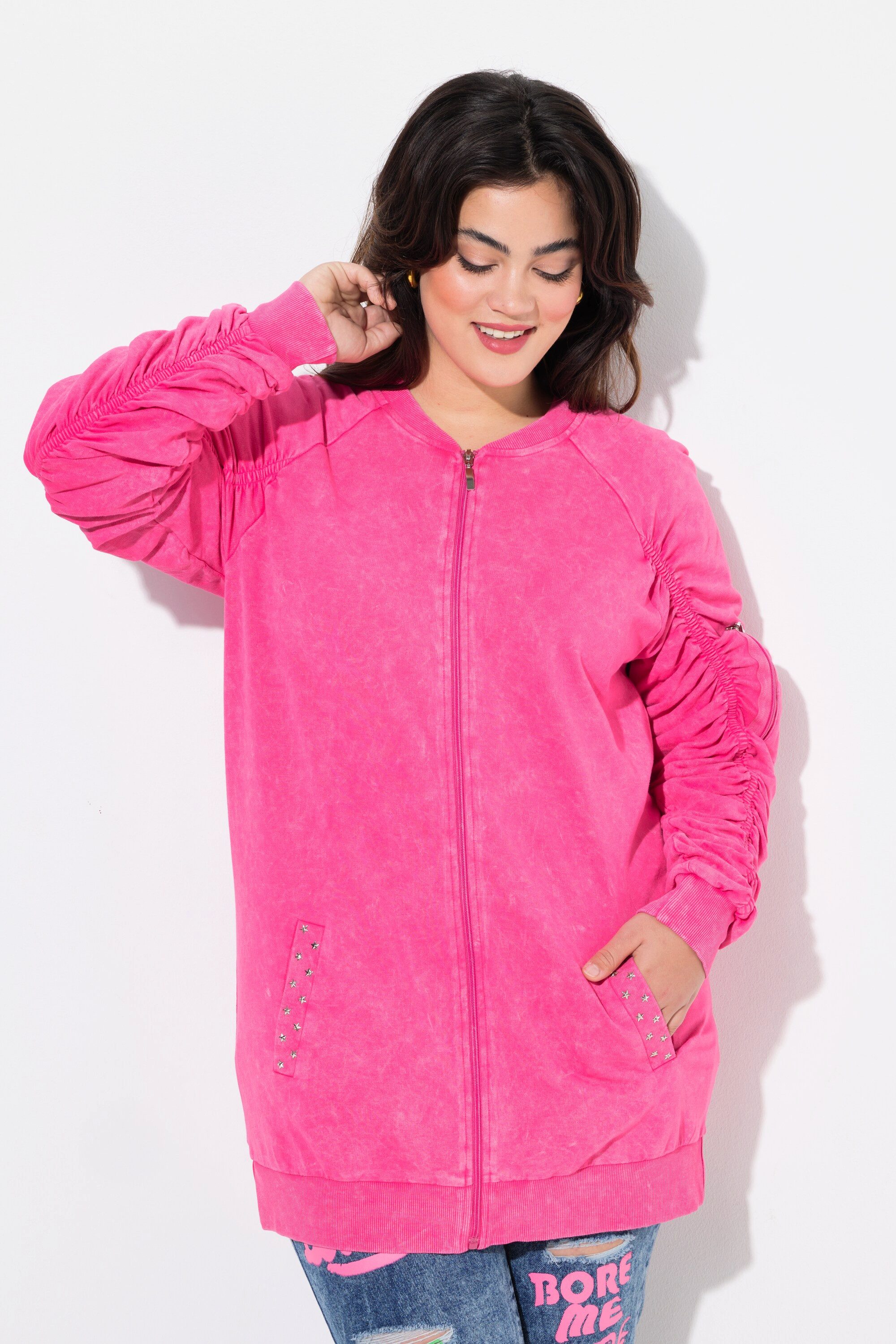 Angel of Style Sweatjacke Sweatjacke Ärmel günstig online kaufen