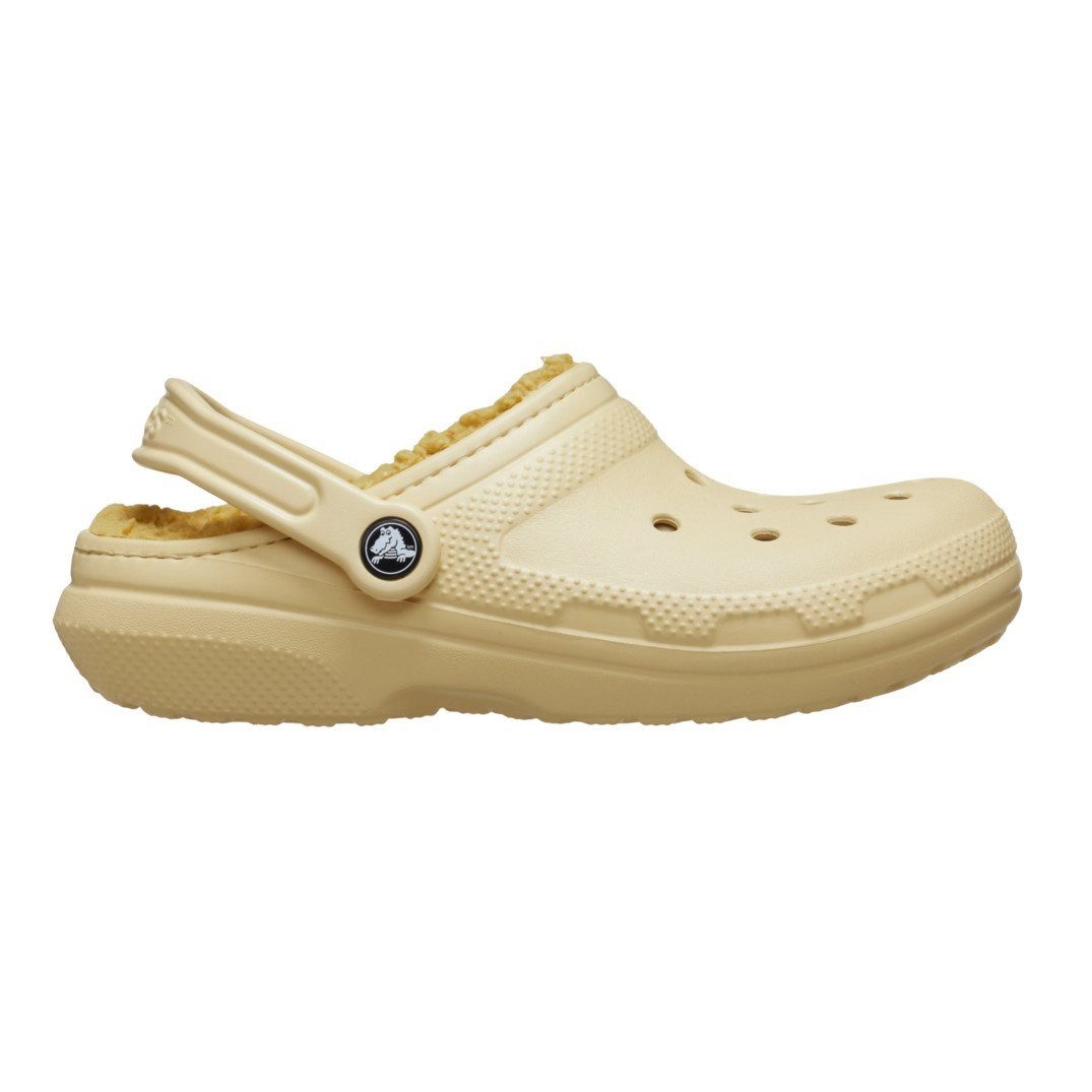 Crocs Sandale Classic Lined Clog (mit Innenfutter) hellbraun - 1 Paar Badeschuh