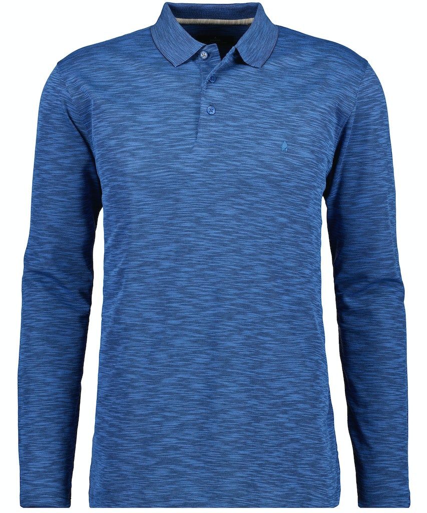RAGMAN Langarm-Poloshirt, langarm, Softknit