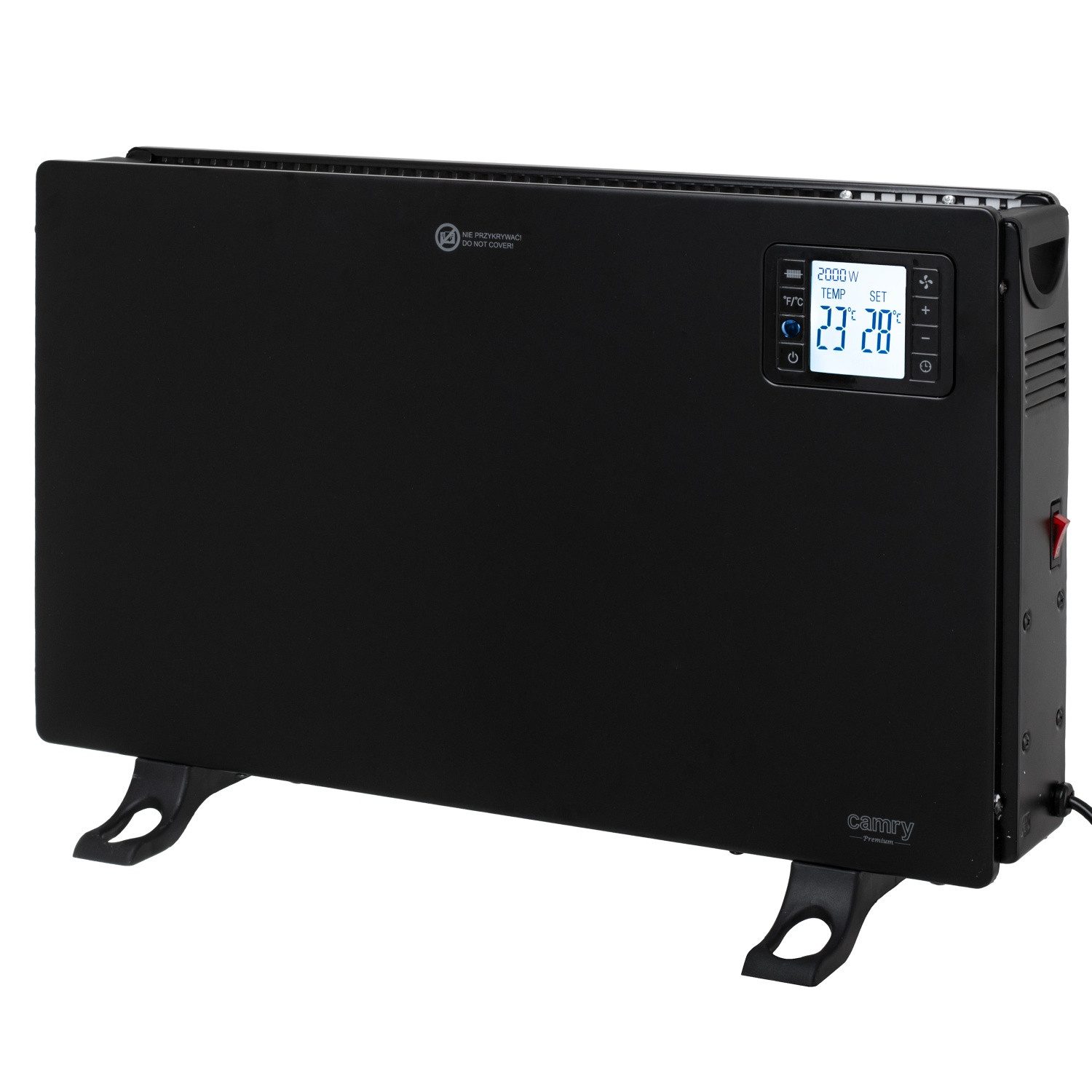 Camry Konvektor CR 7739 Elektrischer Konvektor - 2000 W mit LCD-Display
