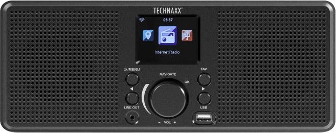 W) Internet-Radio TX-153 (Internetradio, 4 Technaxx