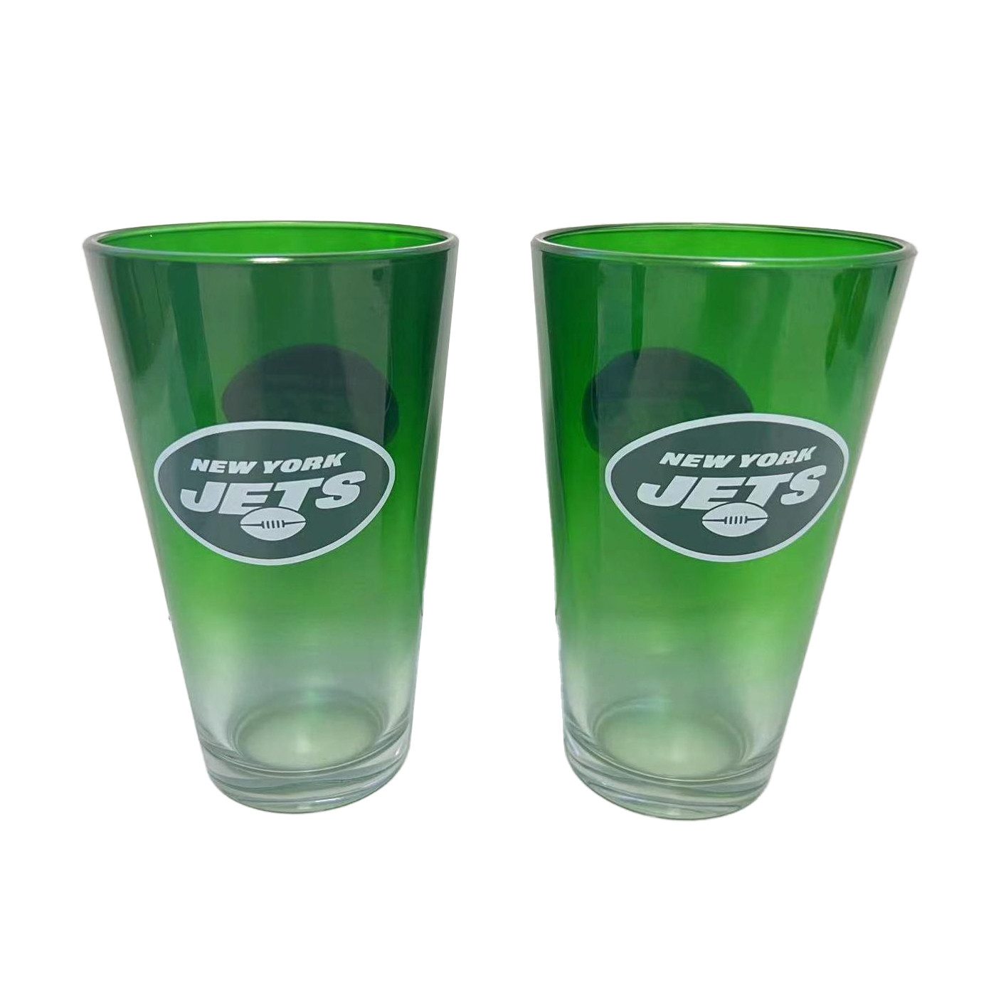 New York Jets Glas New York Jets Pint Glass 2er-Set, Glas