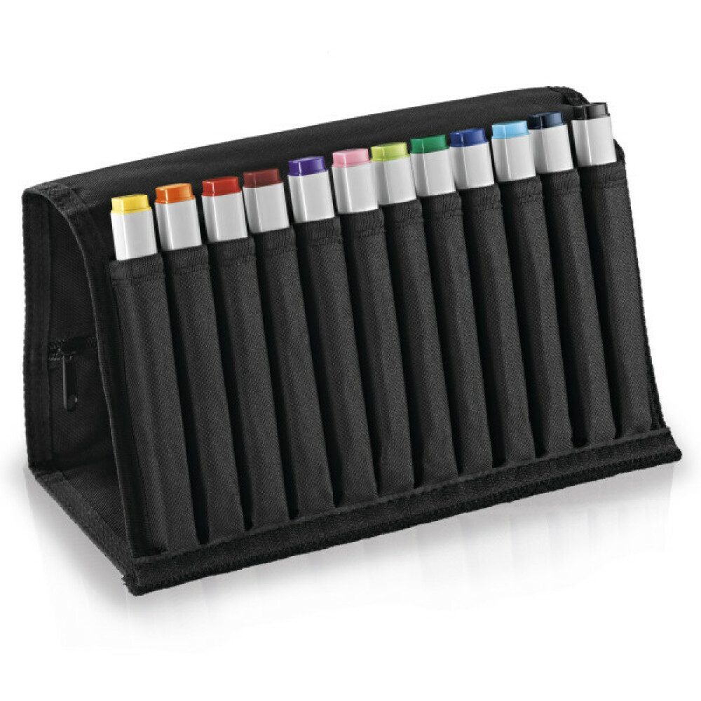 COPIC Marker Marker Wallet Set - Basis Farben - 12 Stück, (1-tlg)