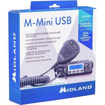 Midland Funkgerät Midland M-Mini USB to Go C1262.05 CB-Funkgerät