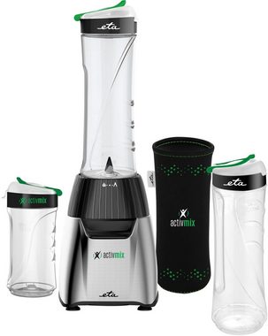 eta Smoothie-Maker ACTIVMIX ETA110390000, 350 W, Puls-Schalter, 19000 U/min., 2 Sportflaschen, Slim-Format, Mix-Messer