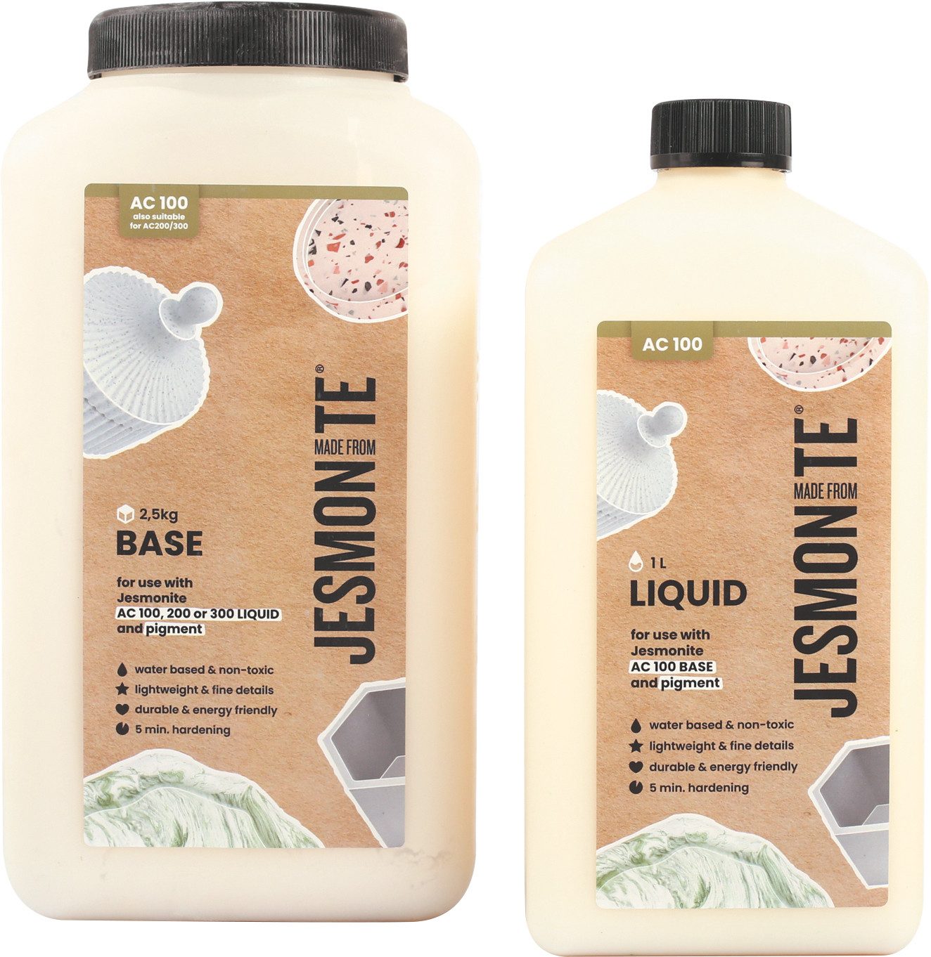 Modellierwerkzeug AC 100 Duoset ' 1L Liquid + 2,5 KG Base'