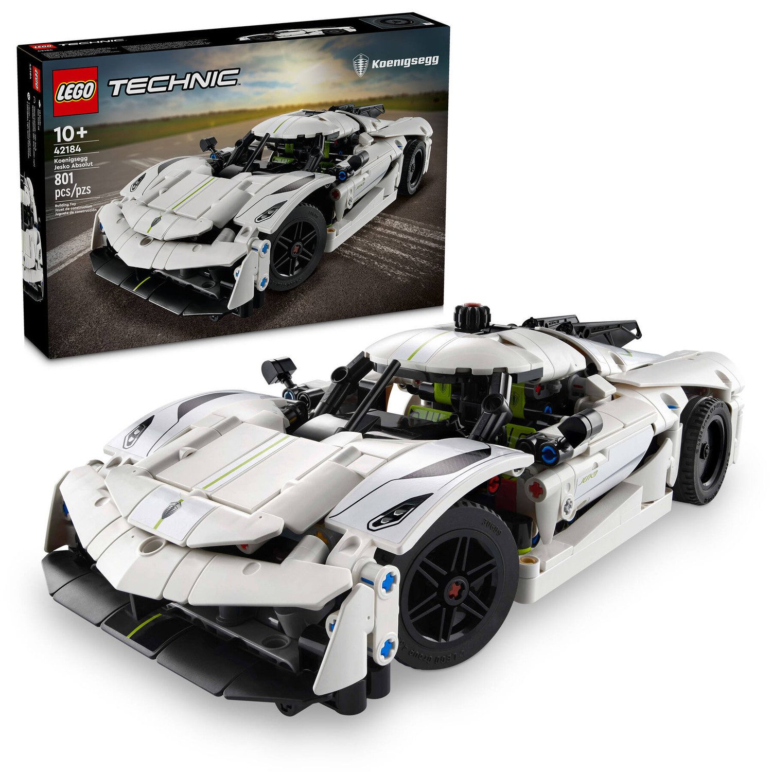 LEGO® Technic 42184 Koenigsegg Jesko Absolut Supersportwagen in Weiß Spielb günstig online kaufen