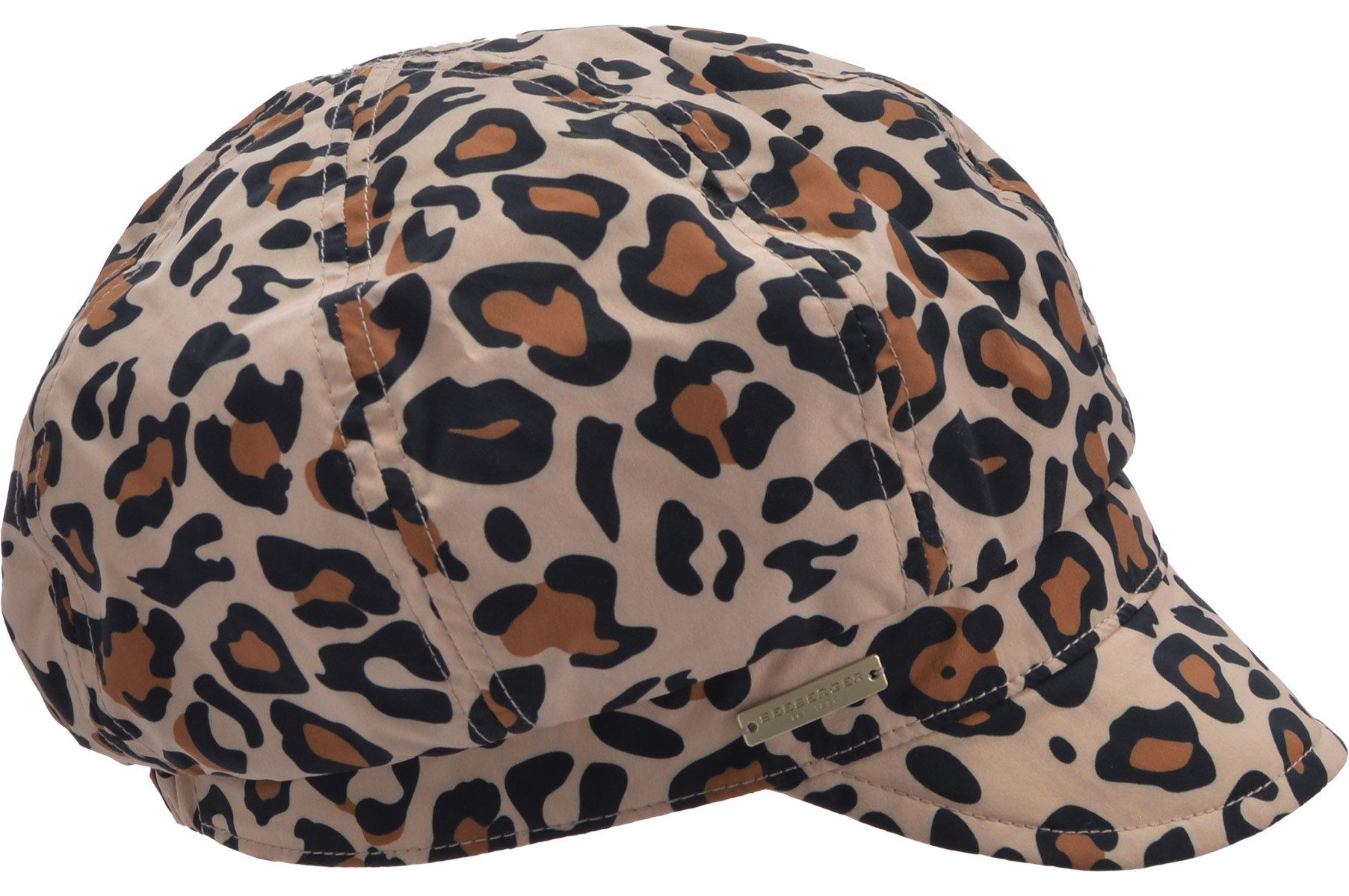 Seeberger Ballonmütze Wasserabweisende Ballonmütze mit Leomuster 19894-0 günstig online kaufen