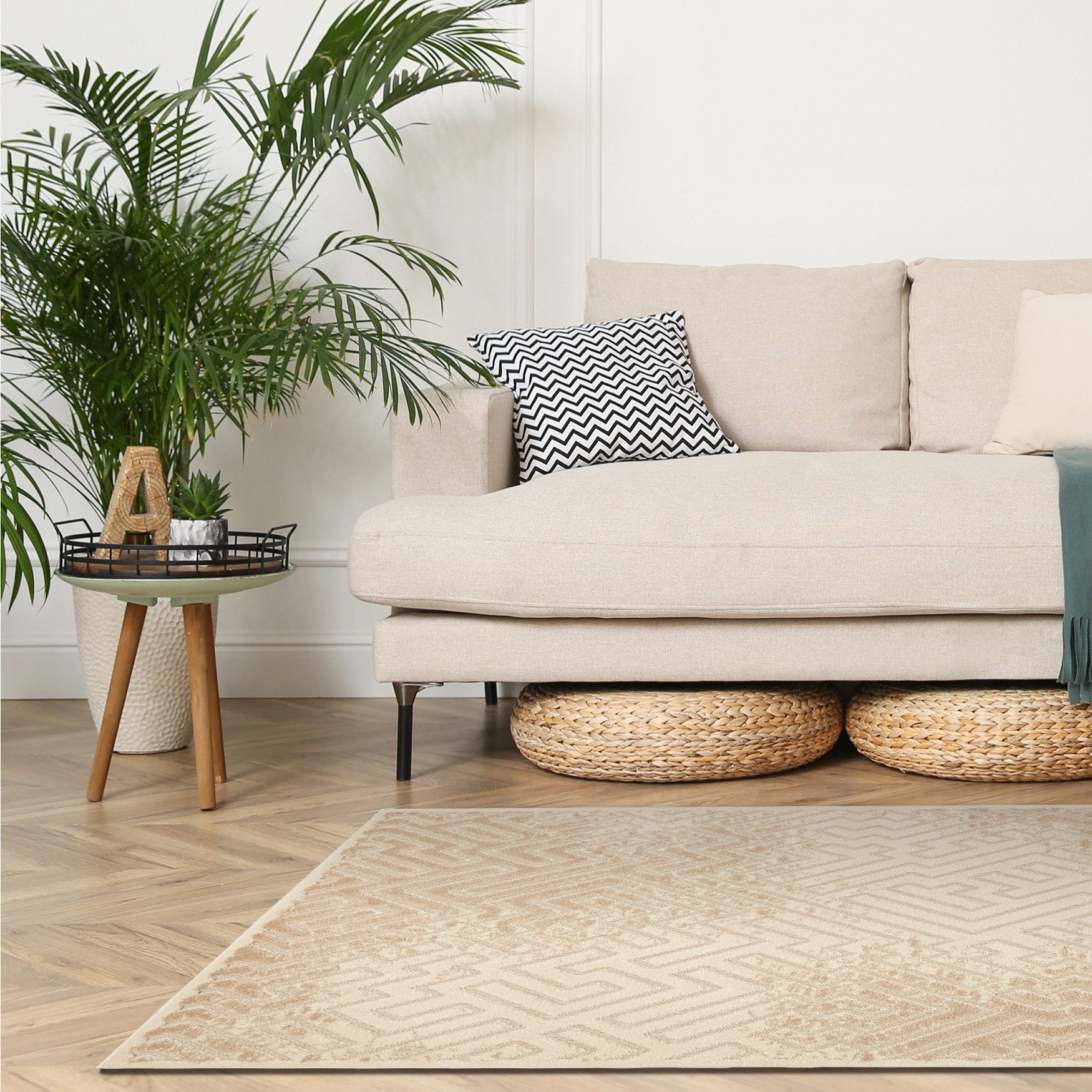 ArtUniverse Outdoorteppich Casablanca 80x150 cm in-&outdoor, 80x150 cm, Höhe: 1,3 mm