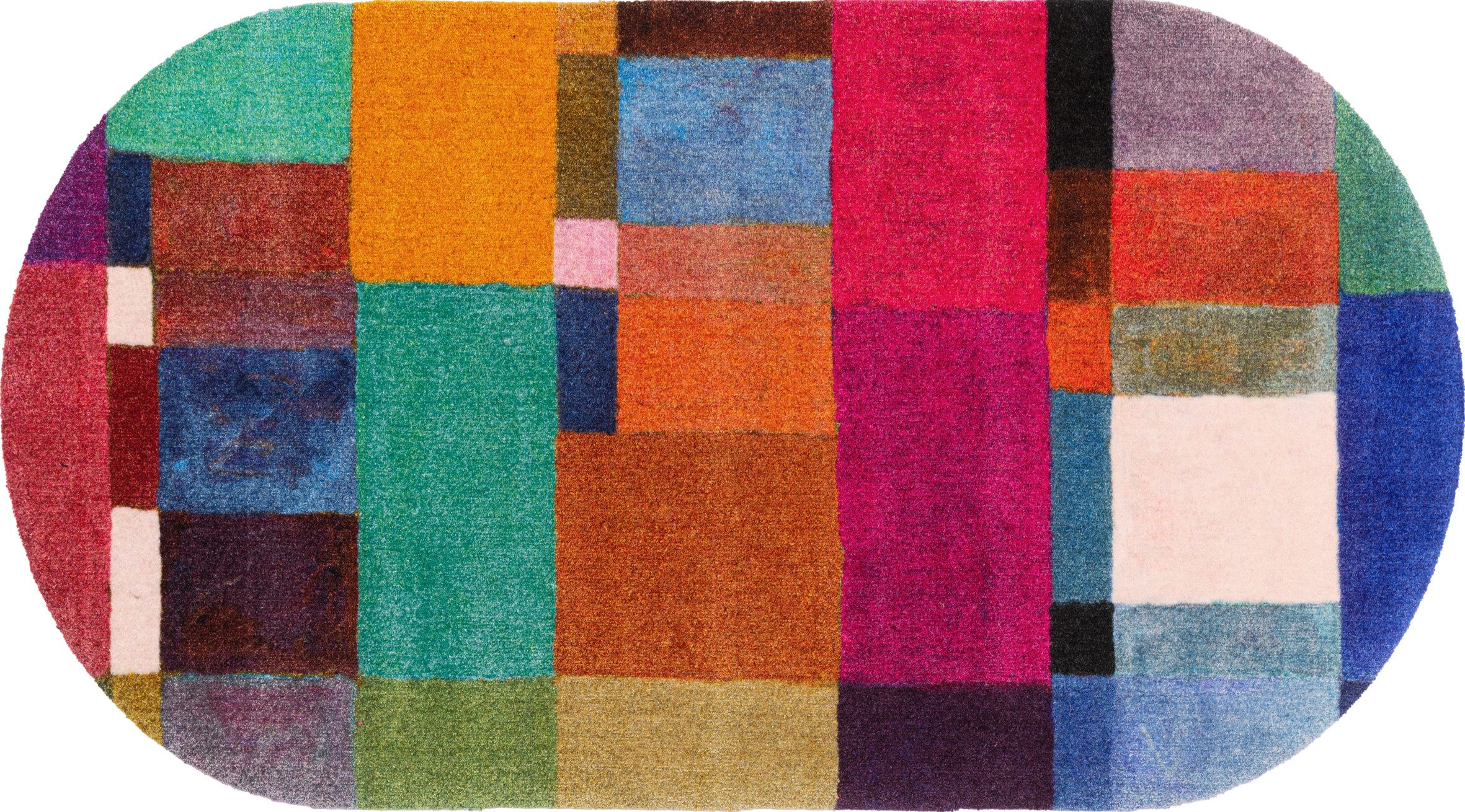 wash+dry by Kleen-Tex Fußmatte Mosaique, rechteckig, Höhe: 9 mm