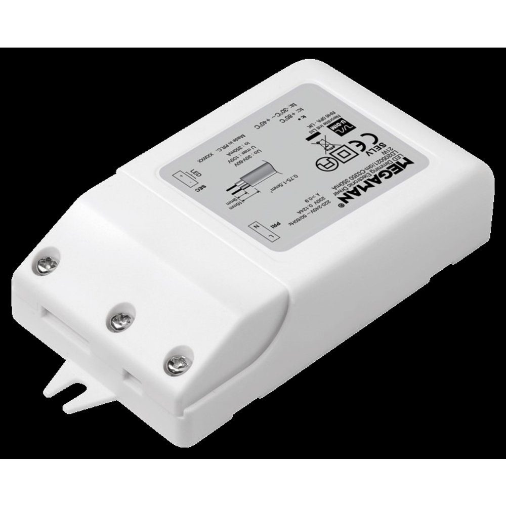 Megaman Megaman Puck LED-Treiber Konstantstrom 21 W 350 mA 30 - 60 V dimmbar LED Trafo