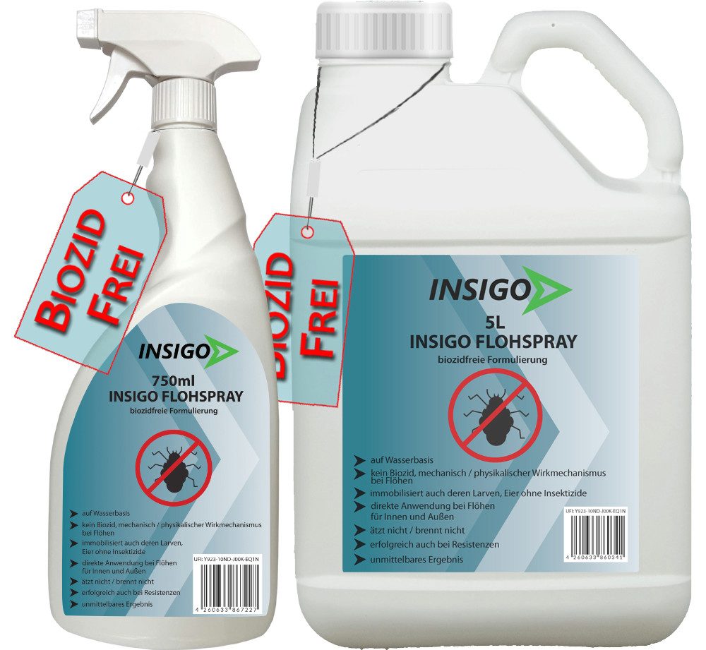 Insektenspray Anti Floh-Spray Floh-Mittel Ungezieferspray